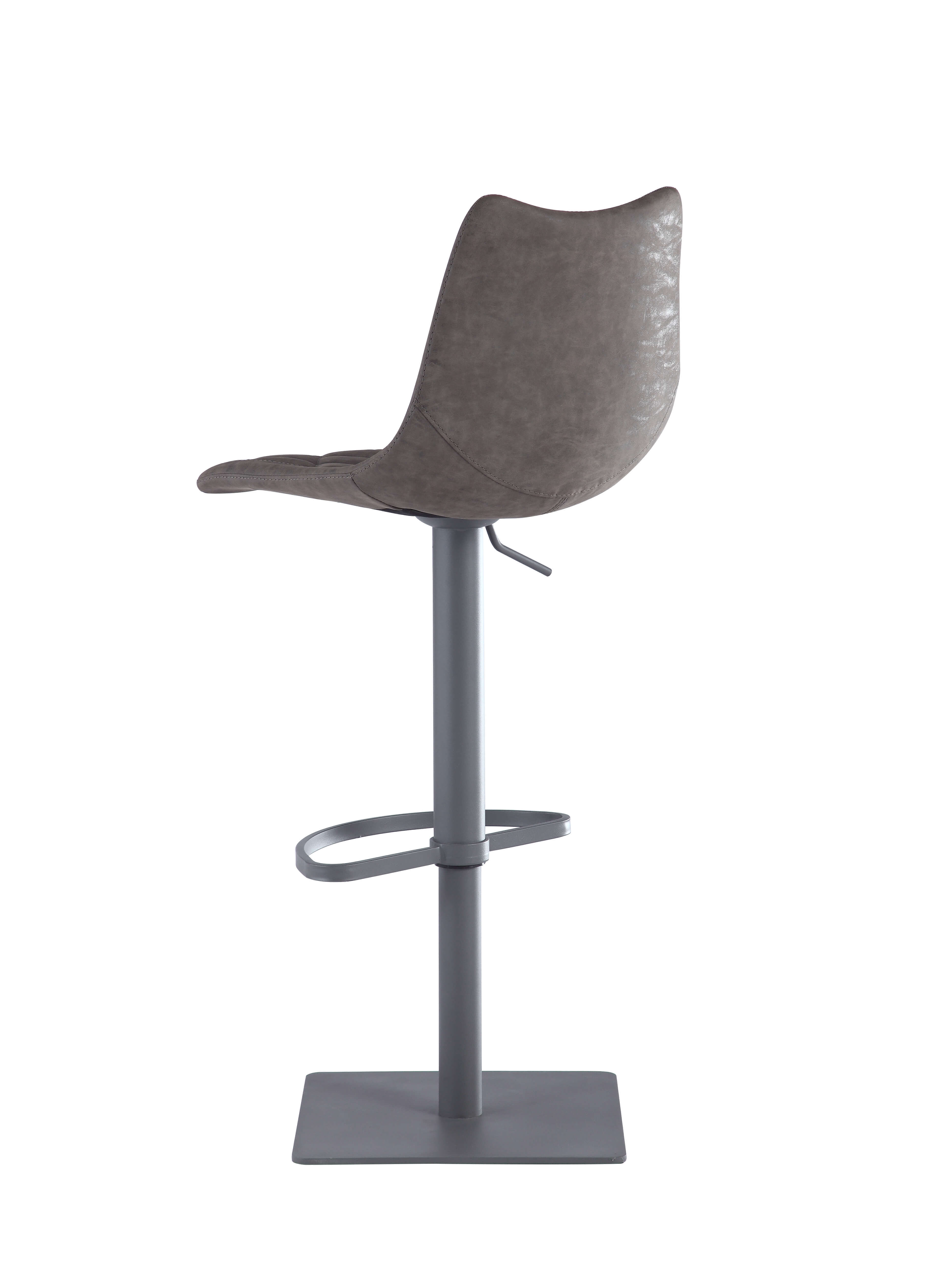 831 Diamond Stiching Adjustable Stool
