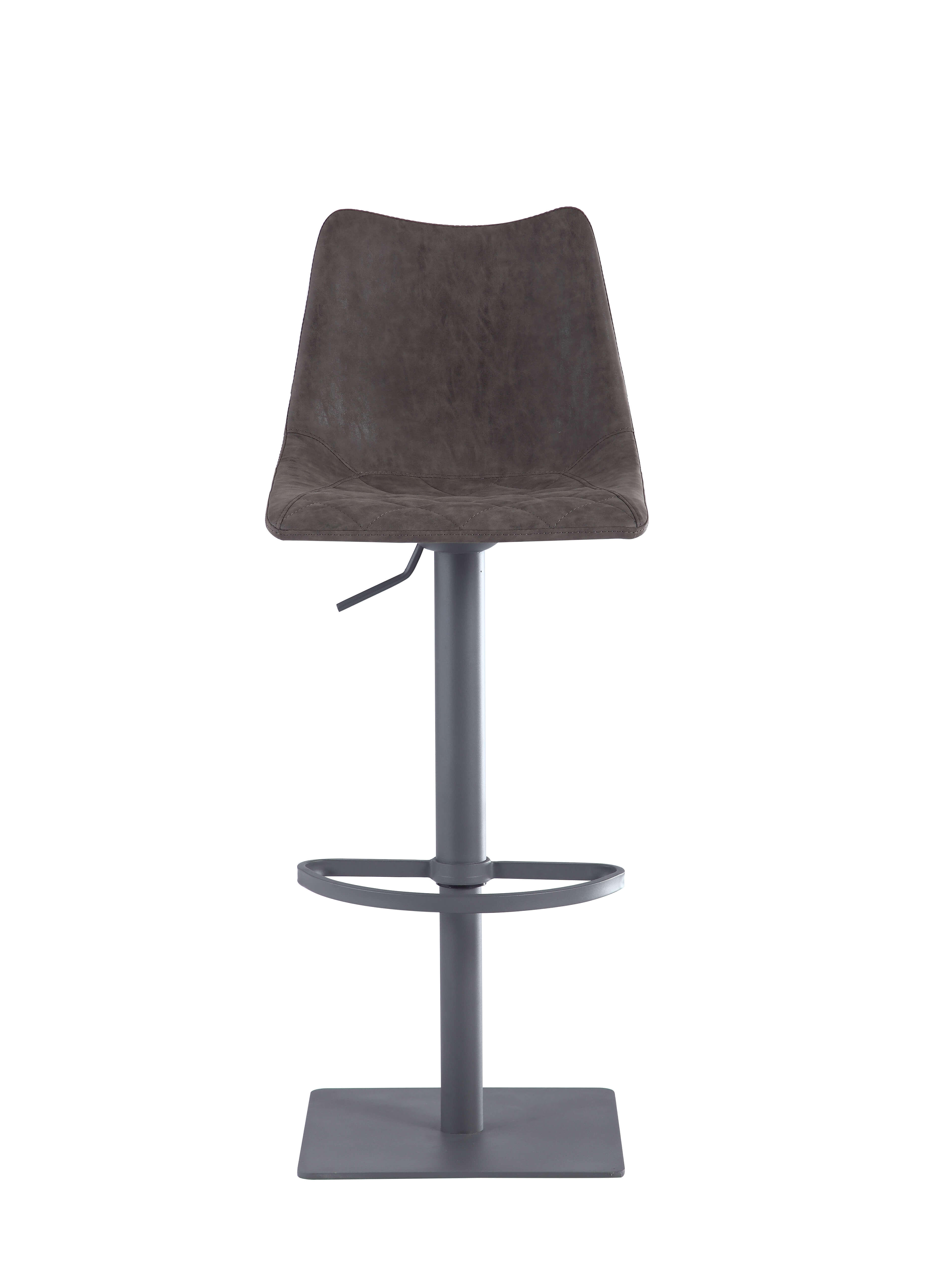 831 Diamond Stiching Adjustable Stool