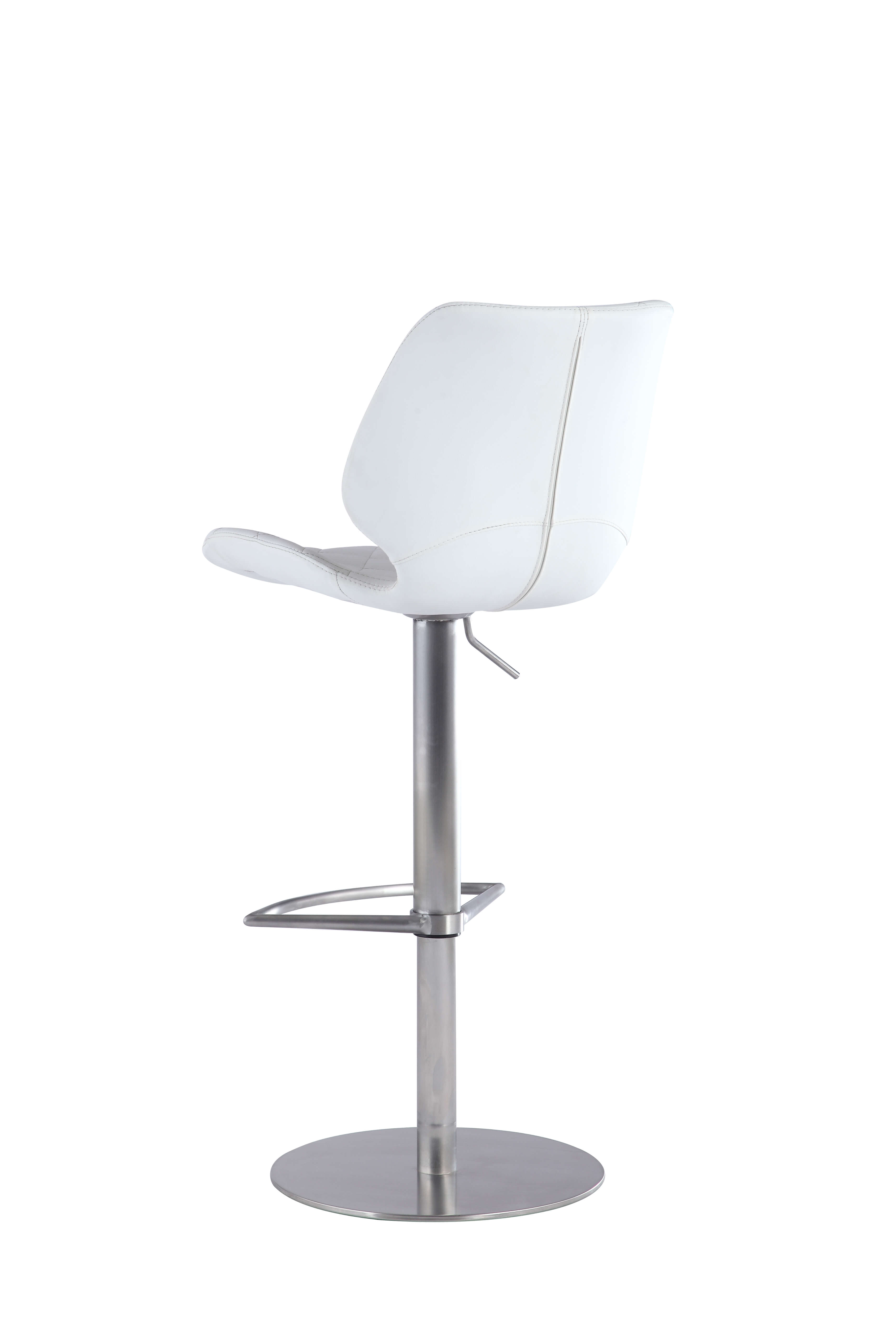 892 Diamond Stiching Adjustable Swivel PU Stool
