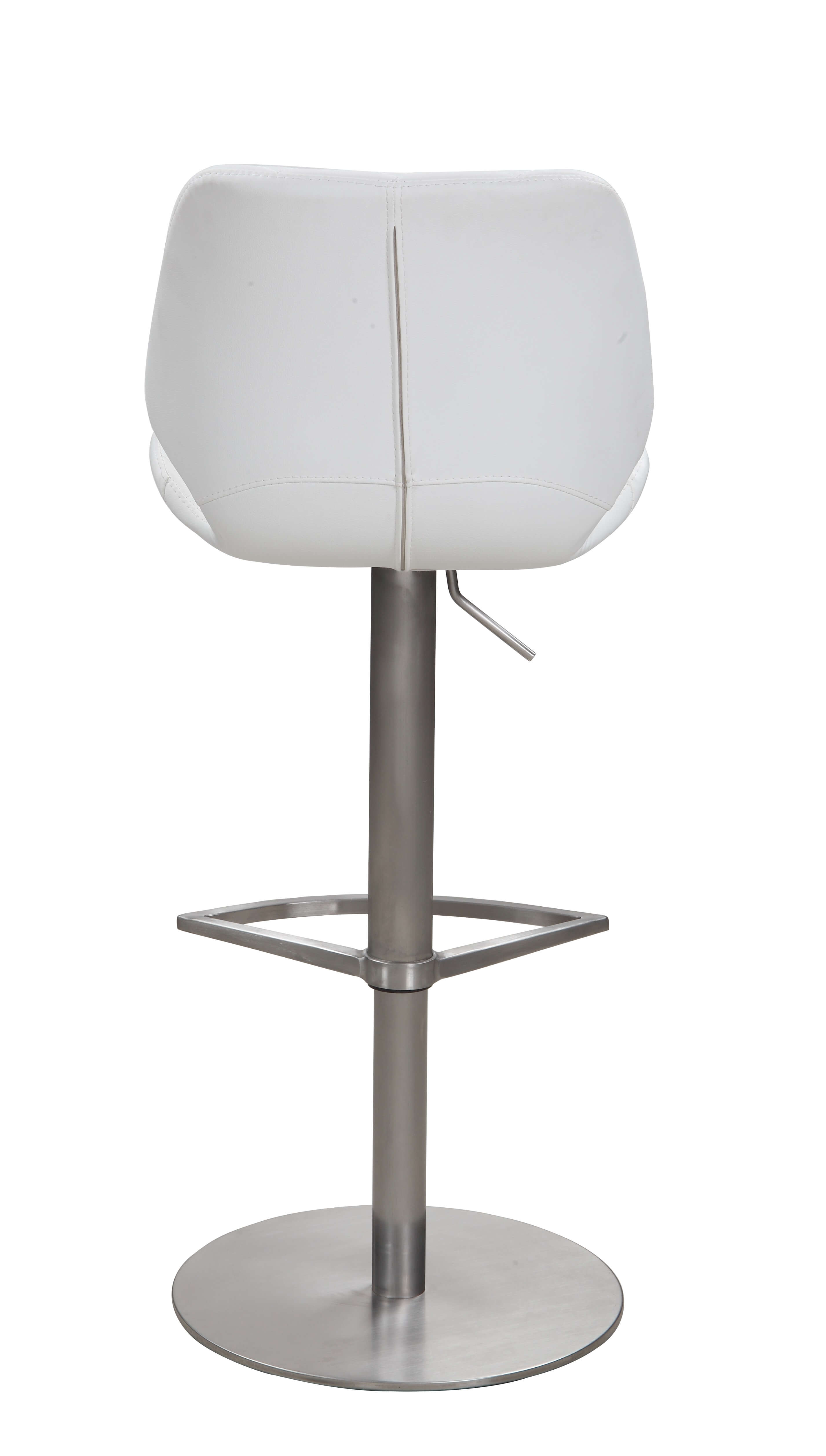 892 Diamond Stiching Adjustable Swivel PU Stool