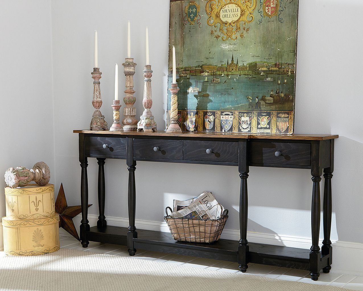Hidden Treasures Drawer Console