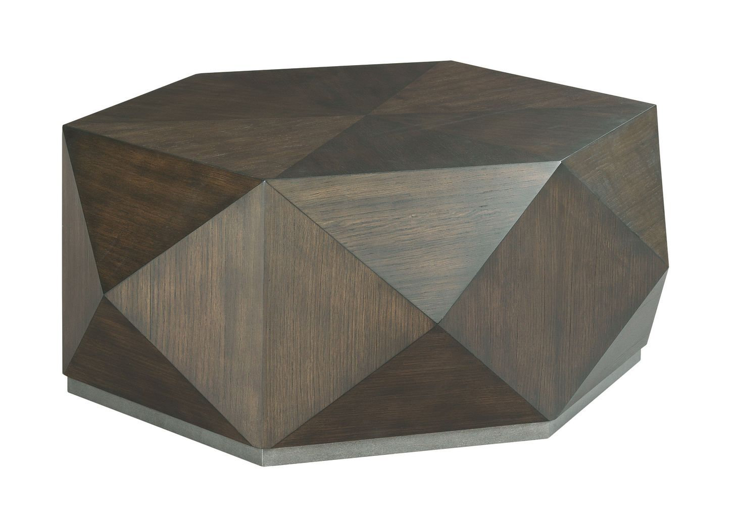 Contemporary Hex Cocktail Table