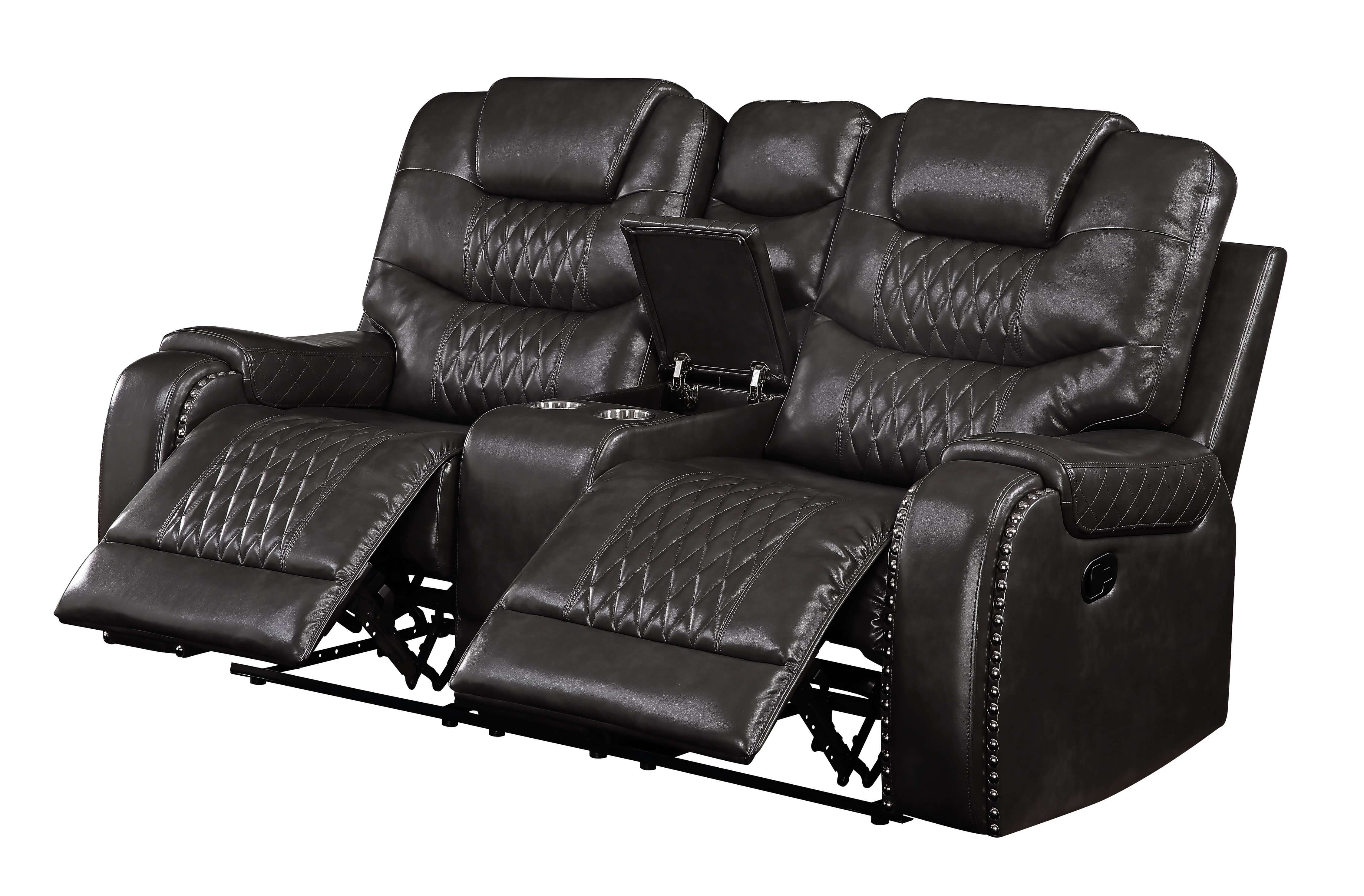 Braylon PU Reclining Living Room Set