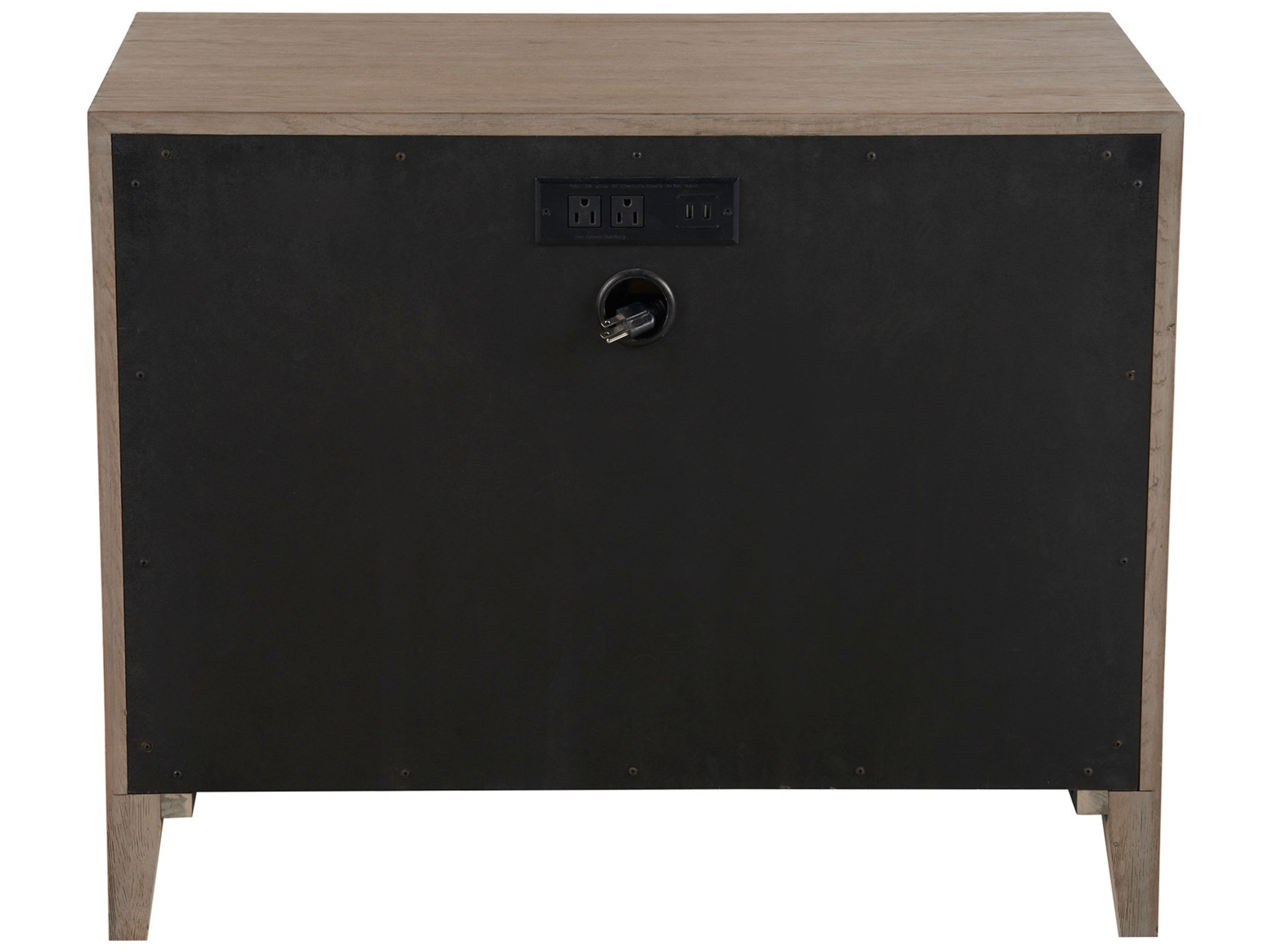 Cove Wood Nightstand w/3 Drawers