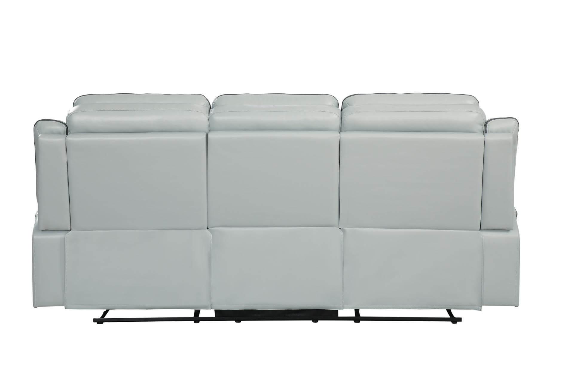 Darwan Leather Gel Match Living Room Set by Homelegance