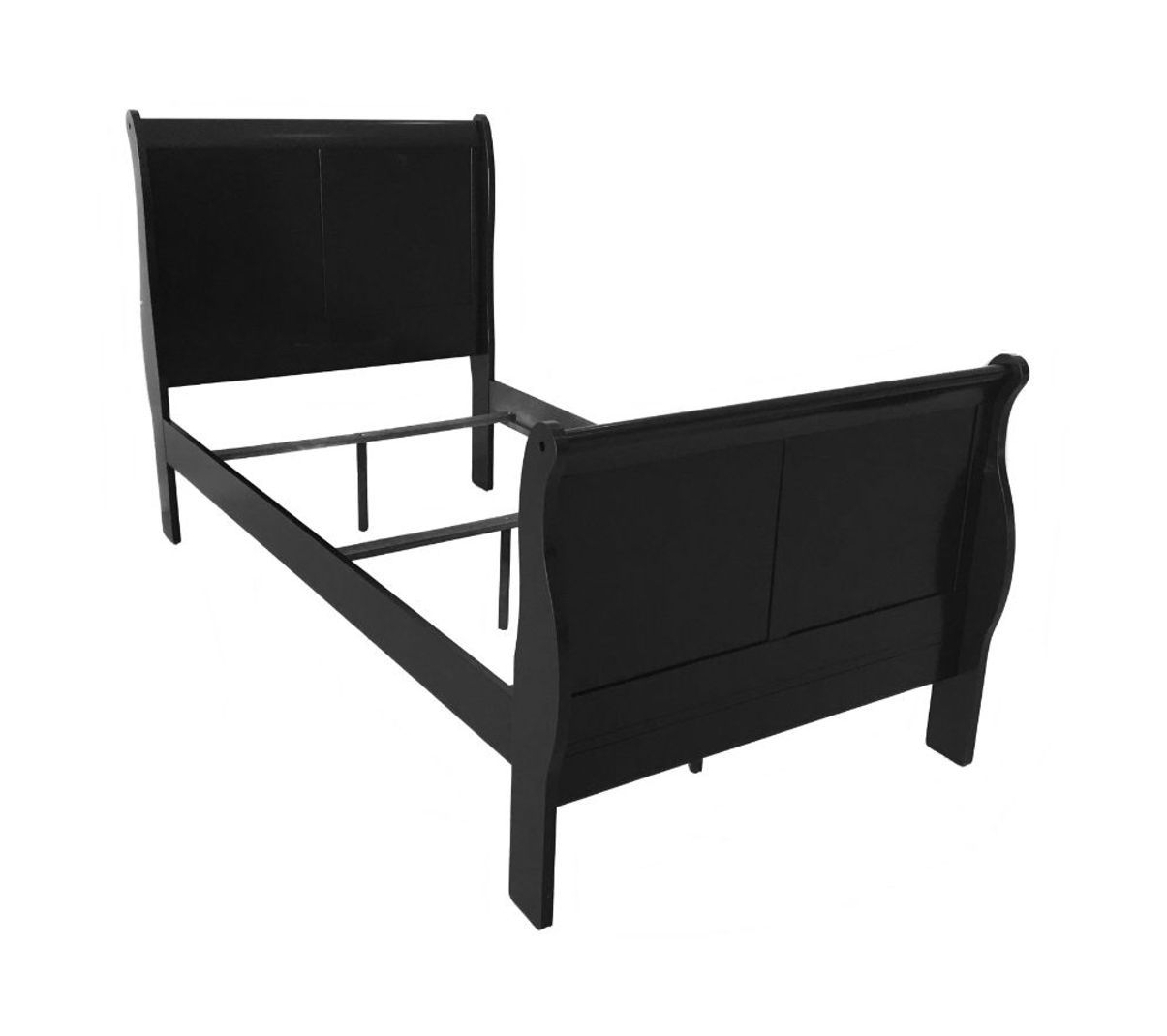 Louis Philippe III Youth Sleigh Bed