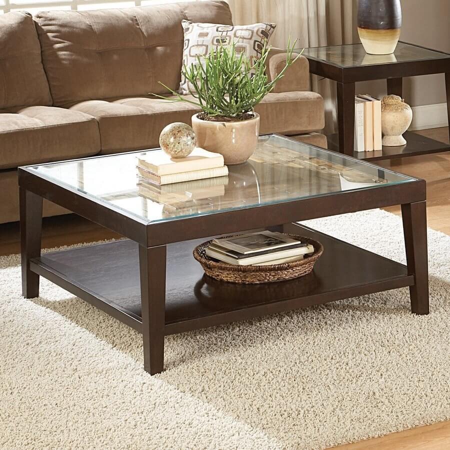 Vincent Glass Occasional Table Set by Homelegance