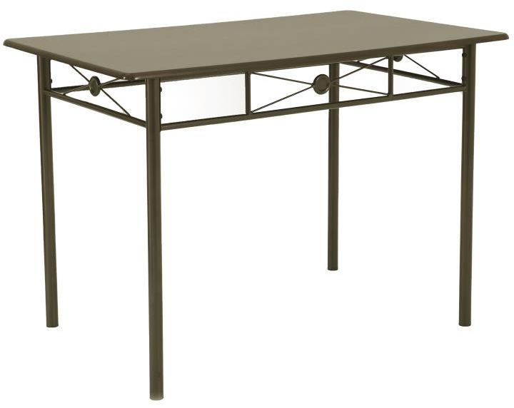 Anna 5-piece Rectangular Metal Dining Set
