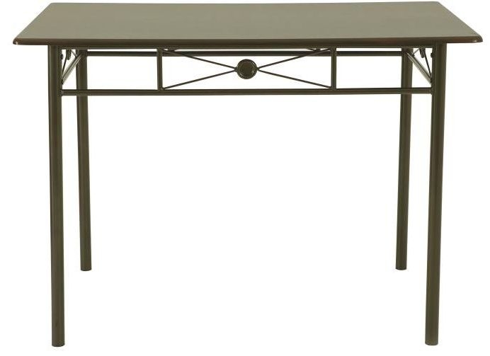 Anna 5-piece Rectangular Metal Dining Set