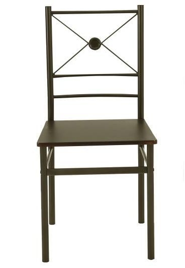 Anna 5-piece Rectangular Metal Dining Set