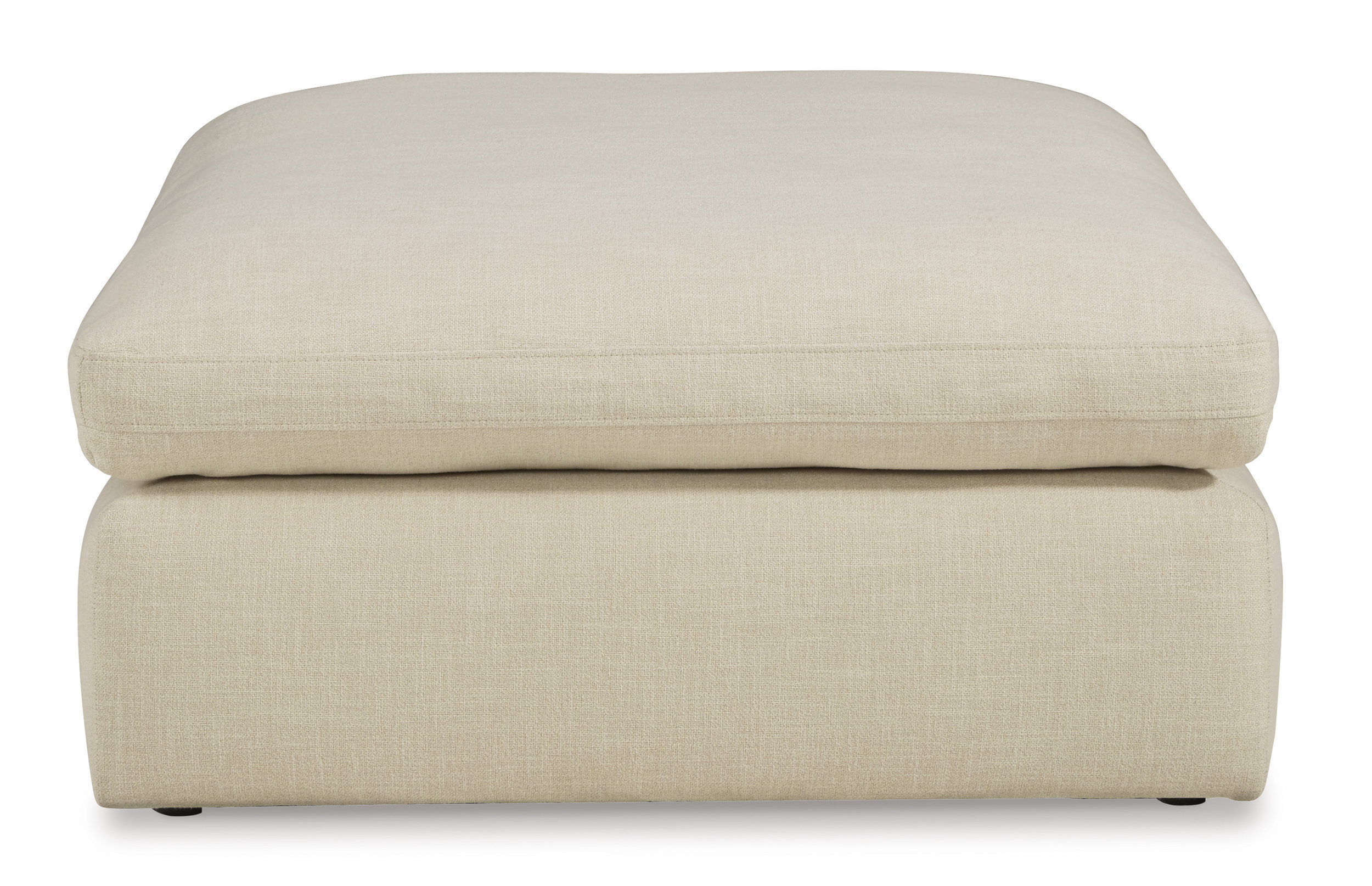 Elyza Fabric Oversized Accent Ottoman