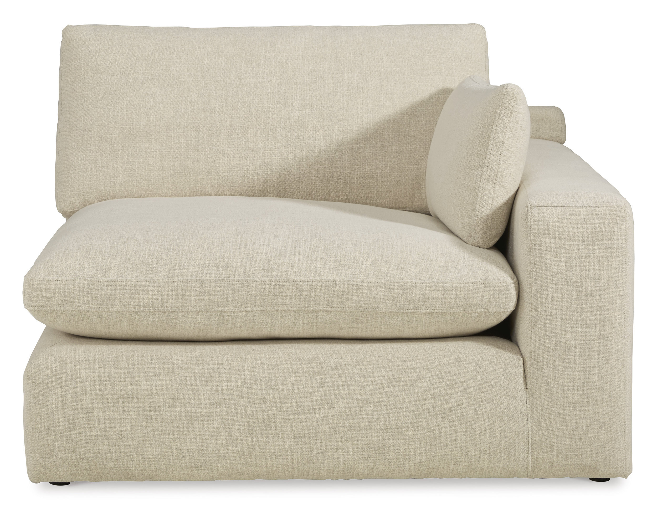 Elyza Fabric L-Shaped 3-Piece Left Arm Sectional Sofa w/Chaise