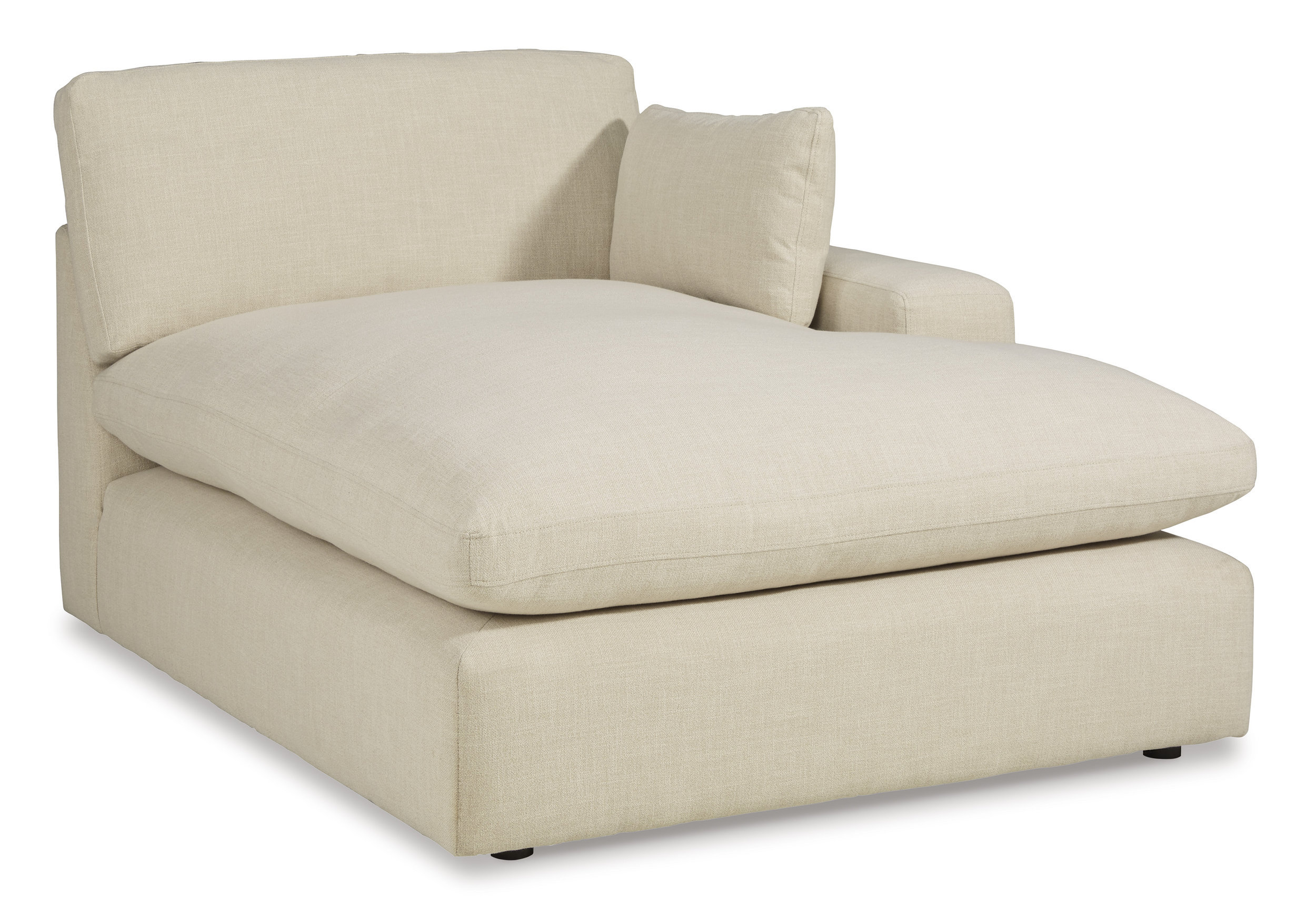 Elyza Fabric L-Shaped 3-Piece Right Arm Sectional Sofa w/Chaise