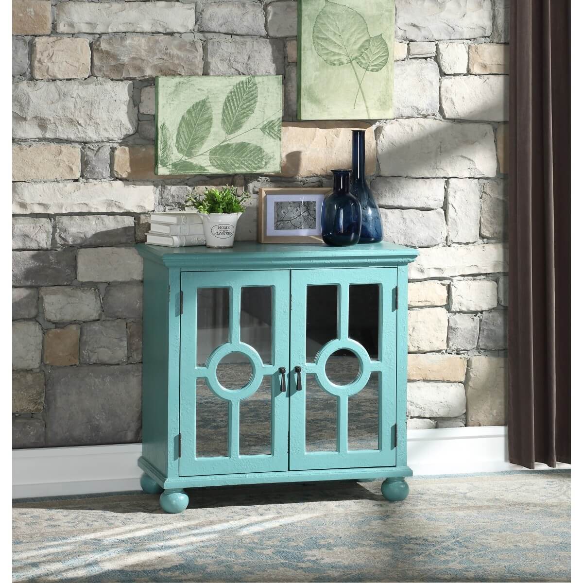 Poppy Wood Accent Chest by Homelegance