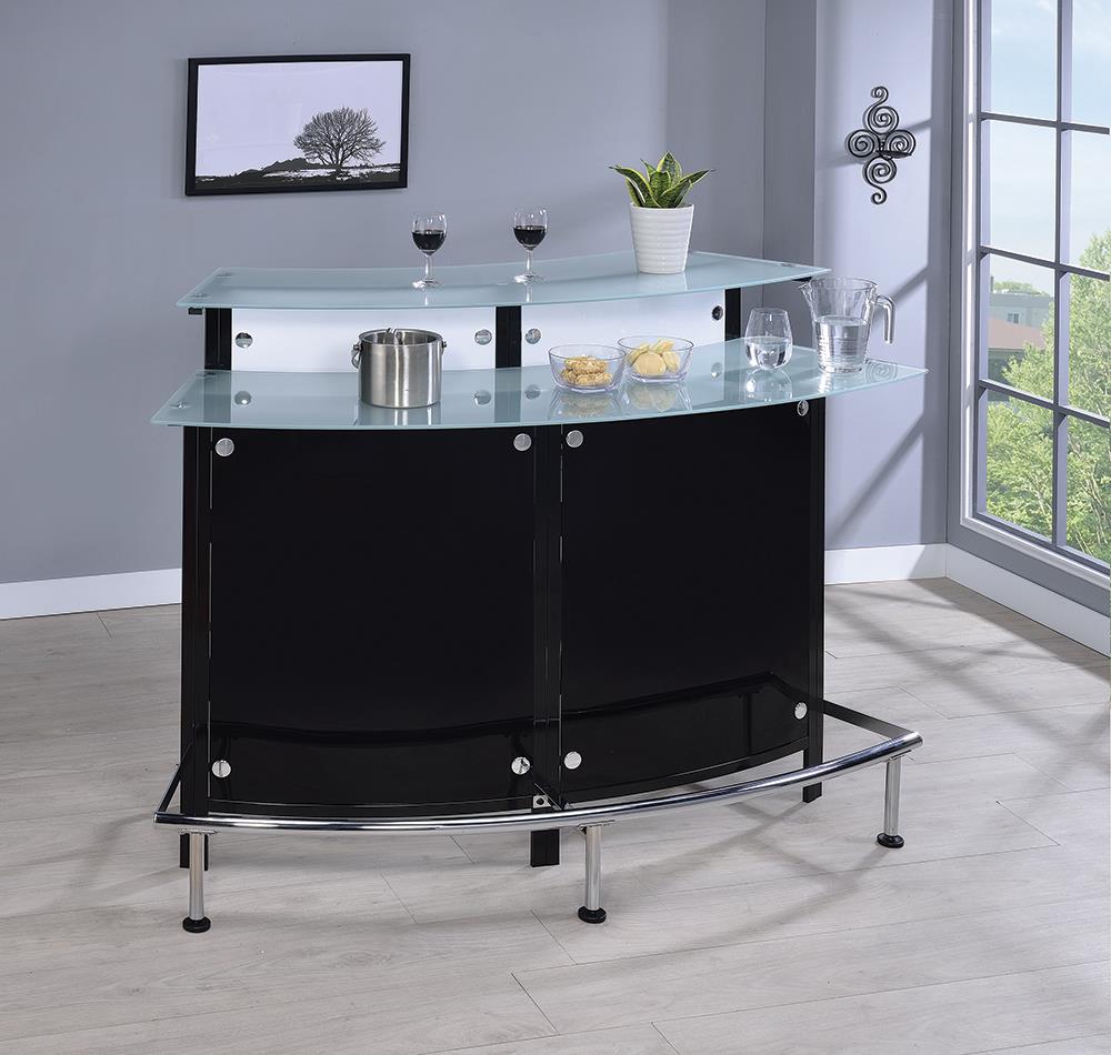 Keystone Glass Top Bar Unit