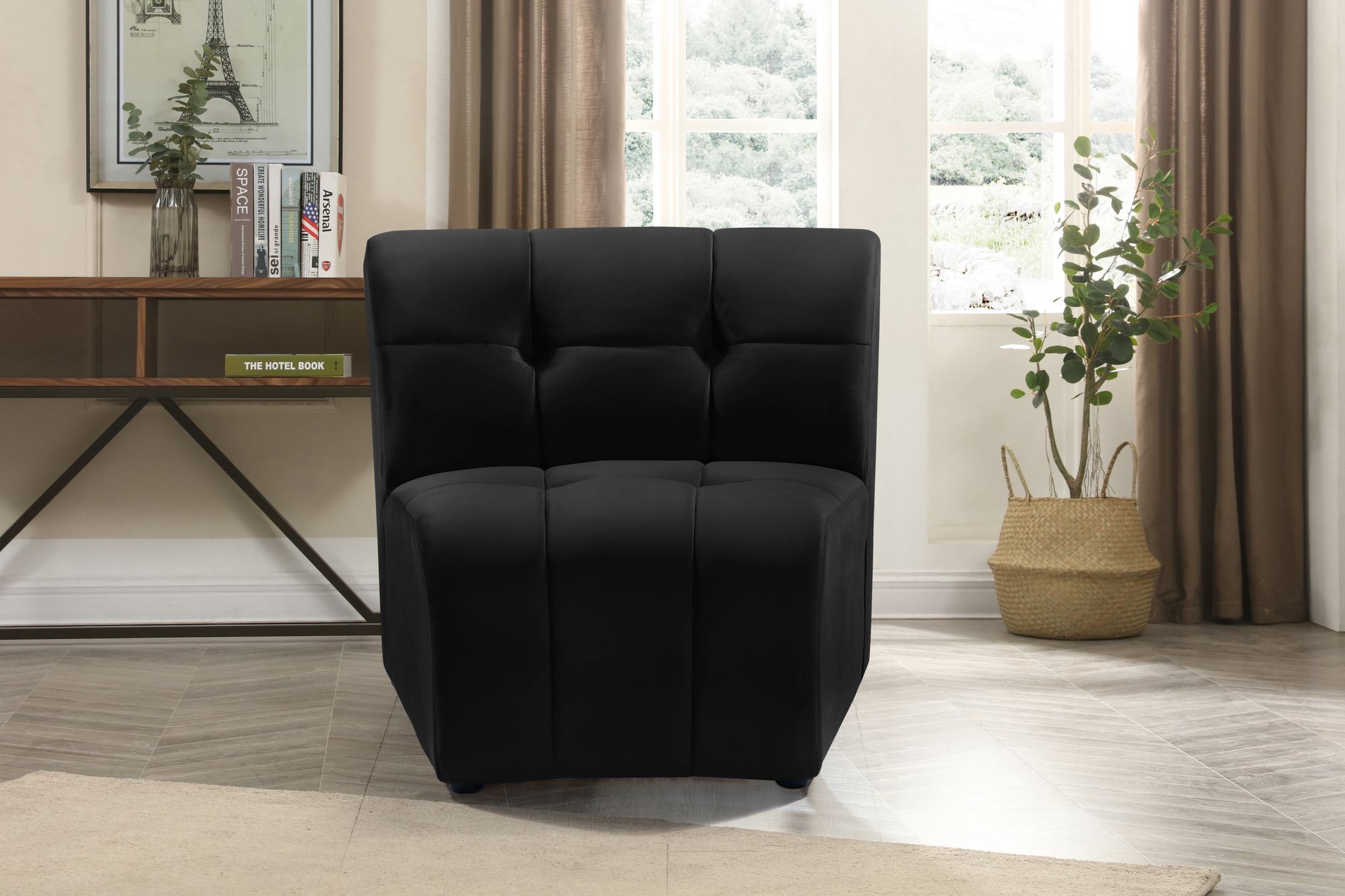 Limitless Modular Velvet Chair