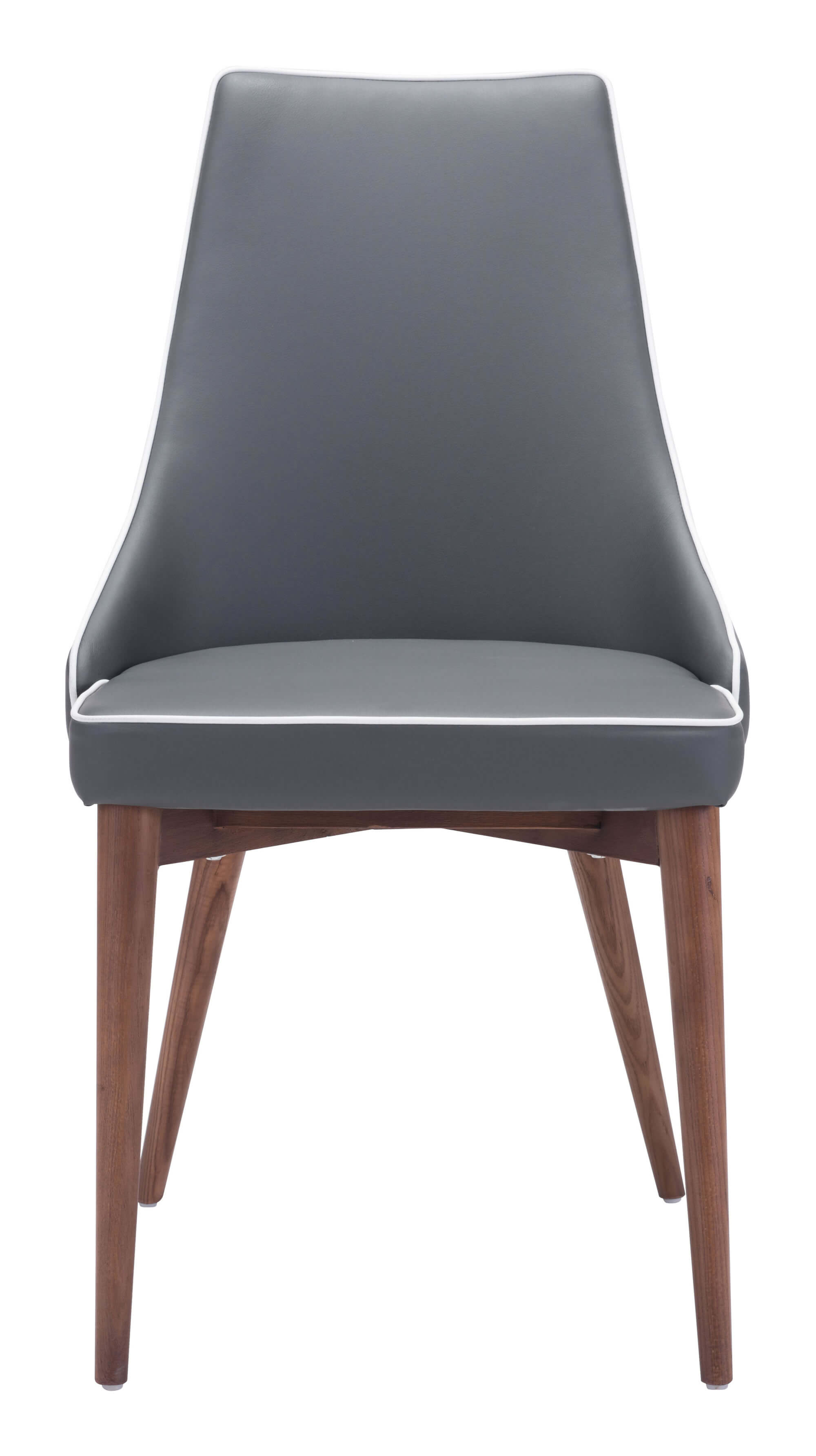 Moor Dining Chair, Dark Gray by Zuo Modern