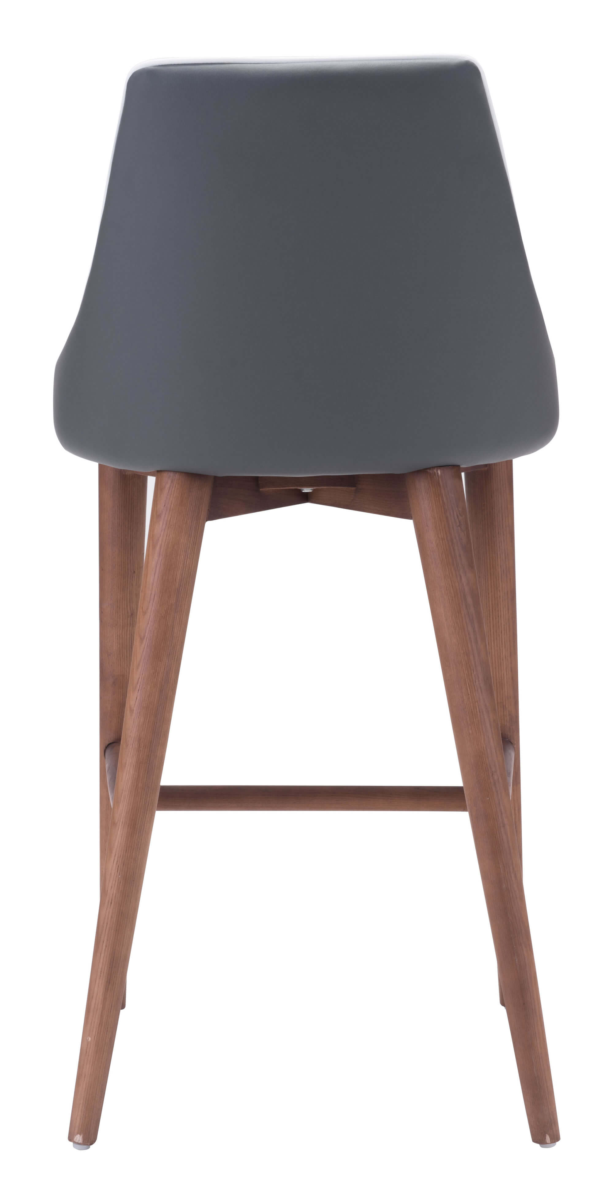 Moor Counter Chair, Dark Gray by Zuo Modern