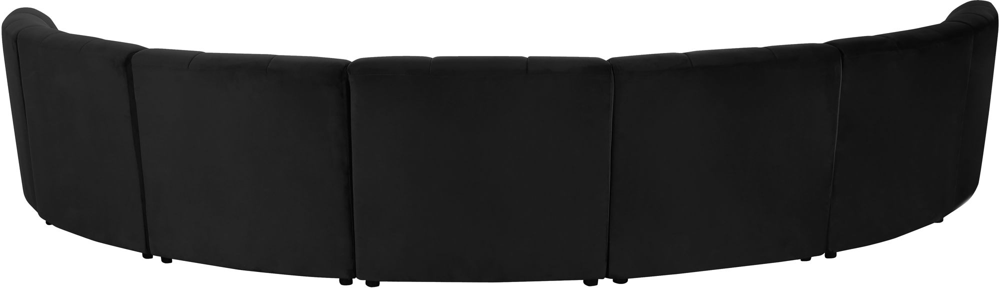 Limitless 170" 7-Piece Modular Velvet Sectional