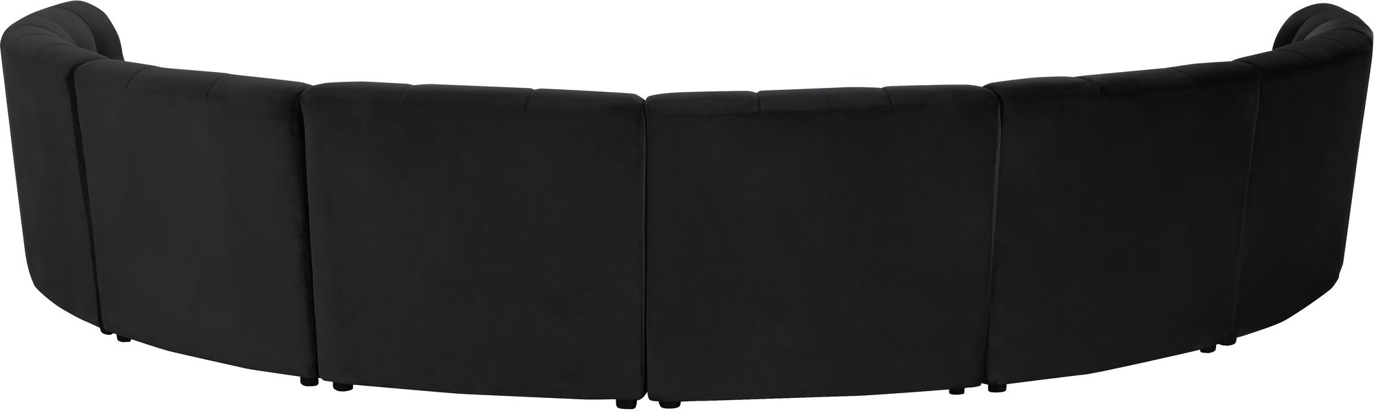 Limitless 173" 8-Piece Modular Velvet Sectional