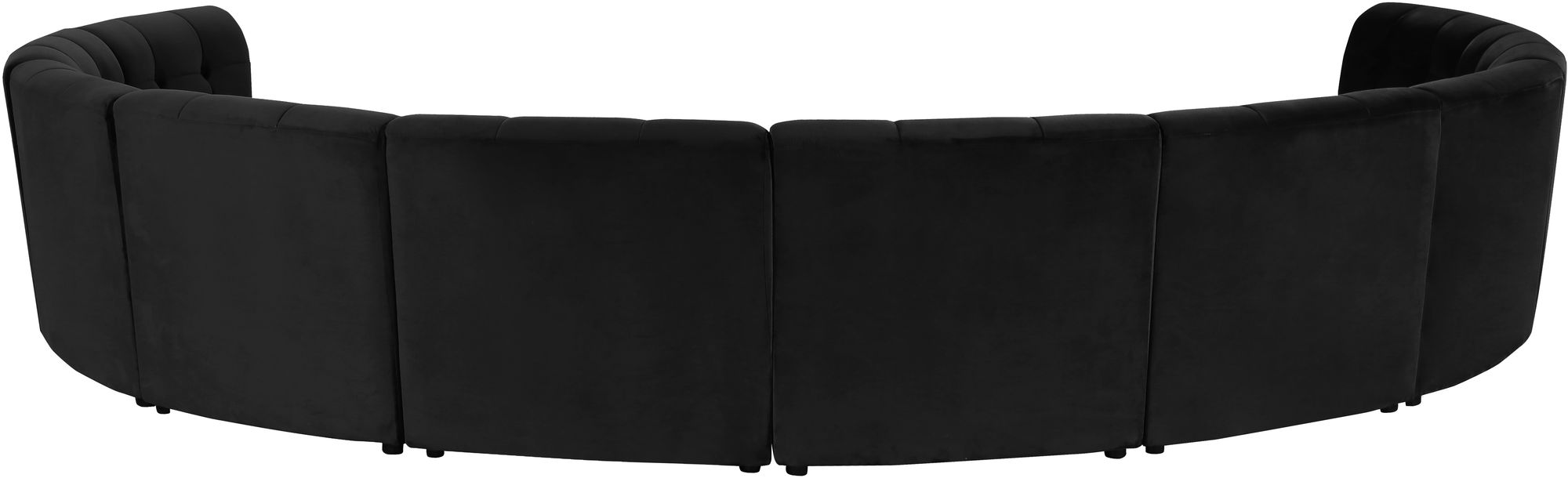 Limitless 173" 10-Piece Modular Velvet Sectional