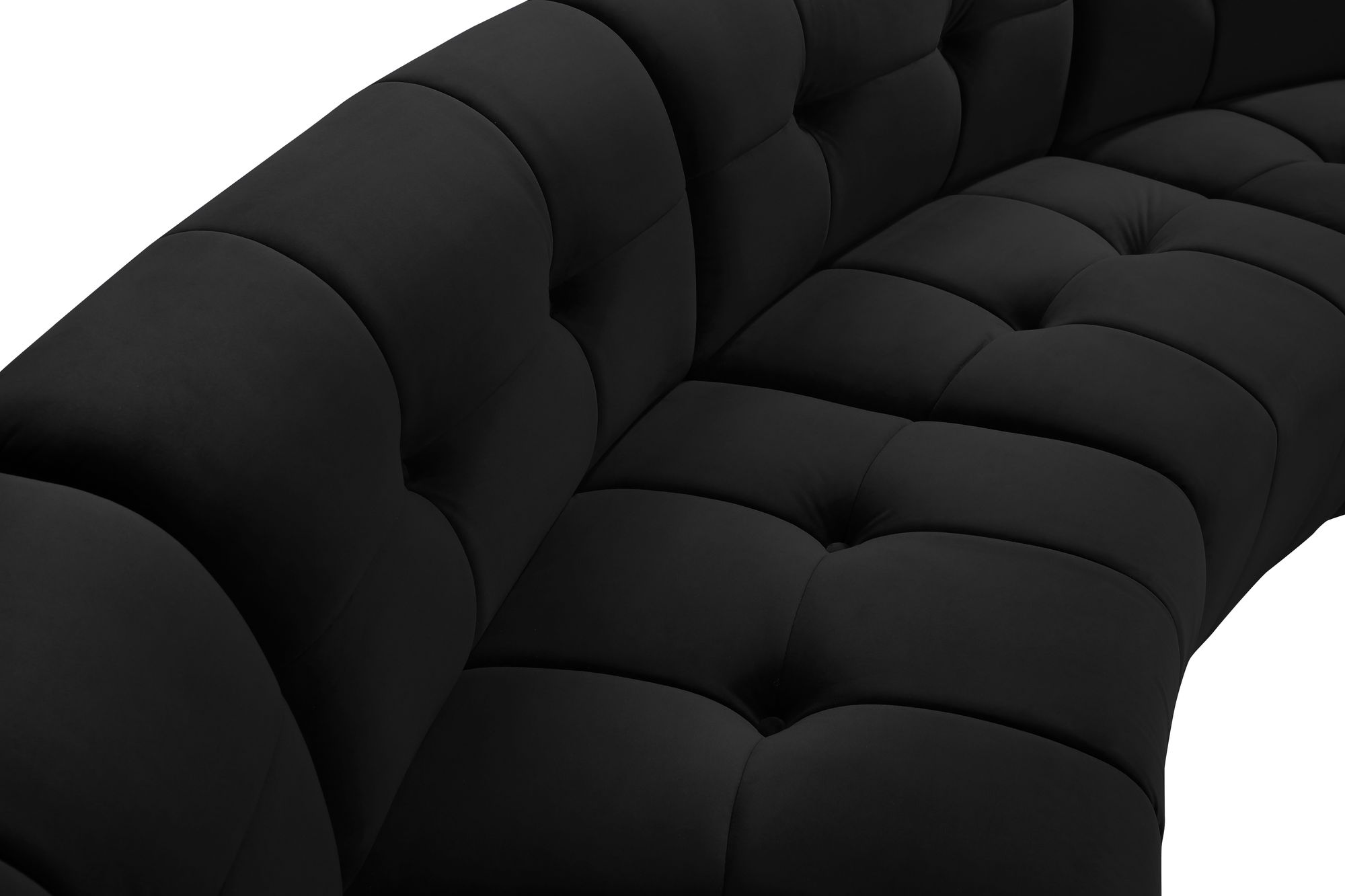 Limitless 173" 10-Piece Modular Velvet Sectional