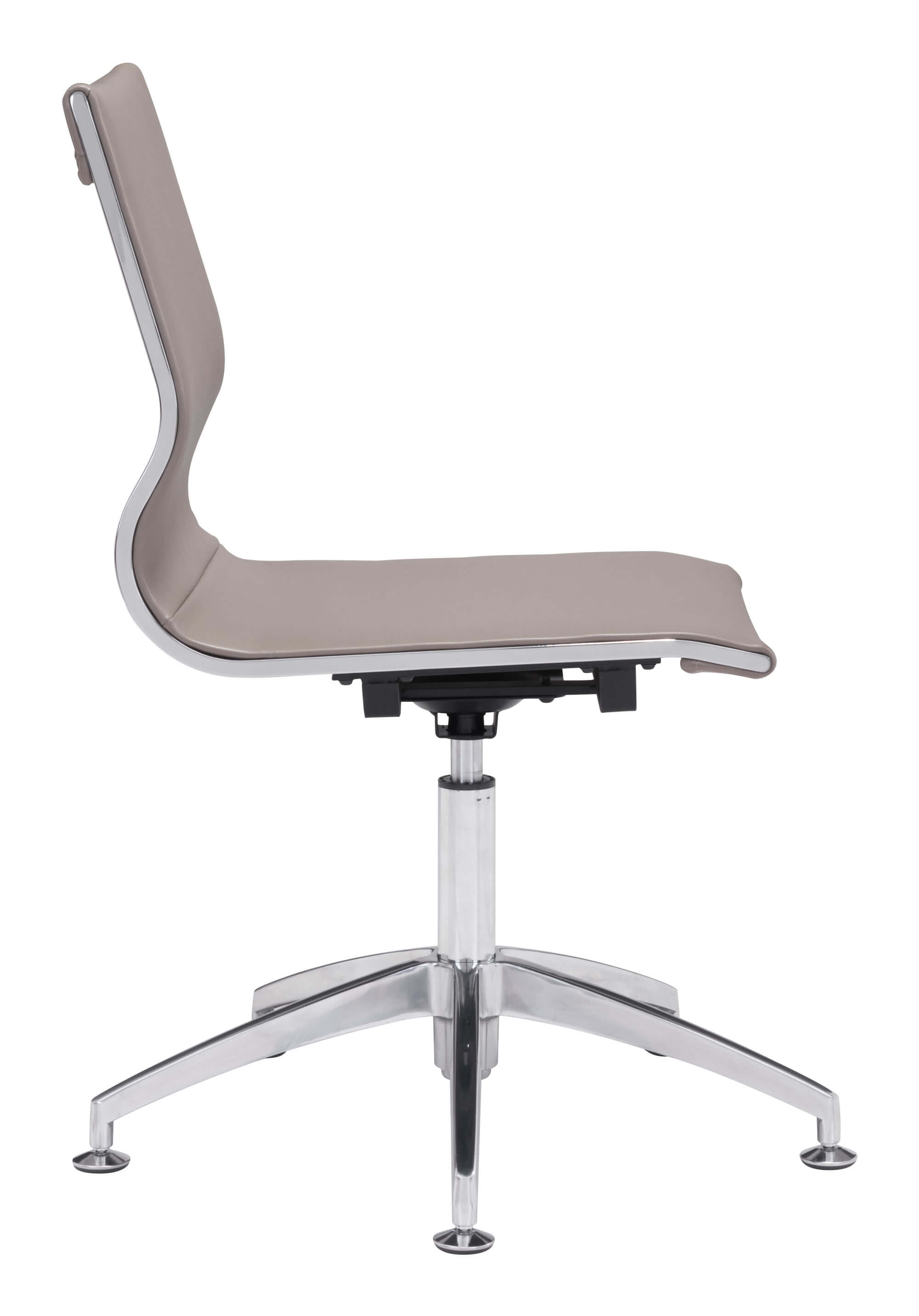 Glider Leatherette Conference Chair