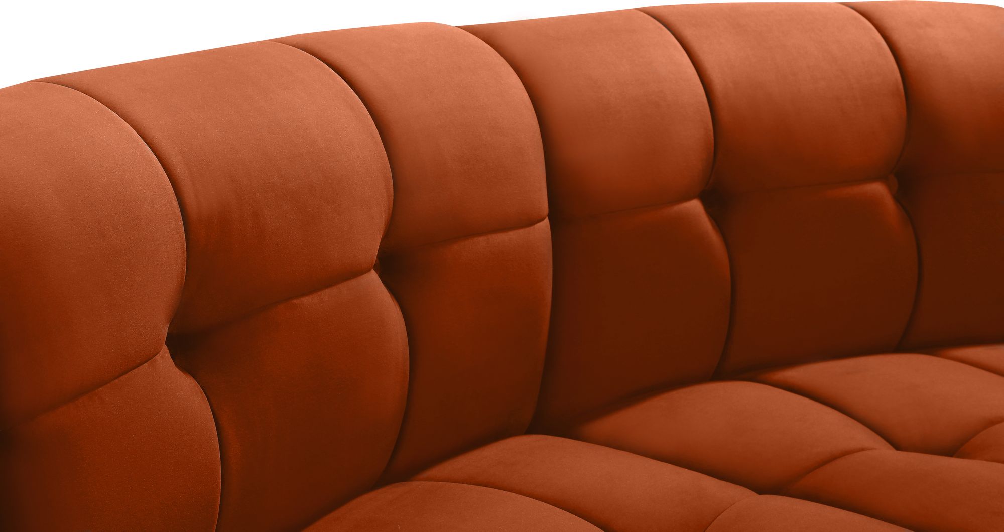 Limitless Modular Velvet Loveseat