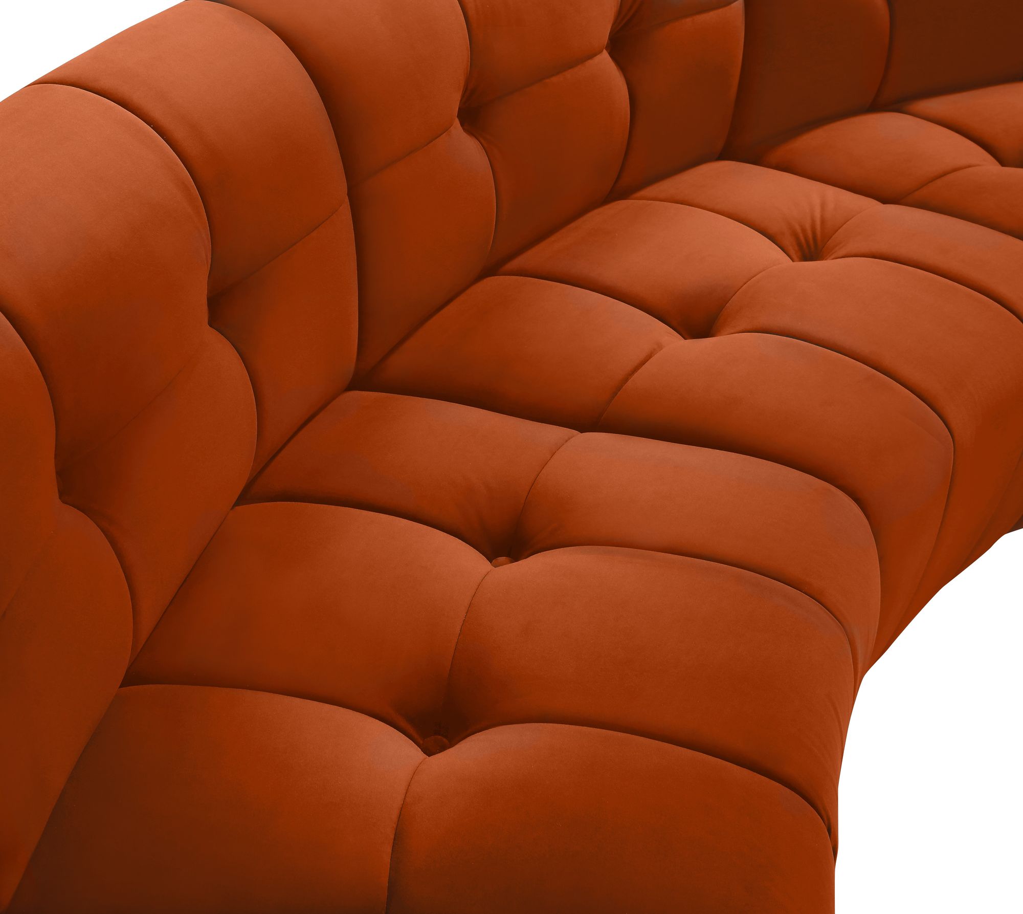 Limitless Modular Velvet Loveseat