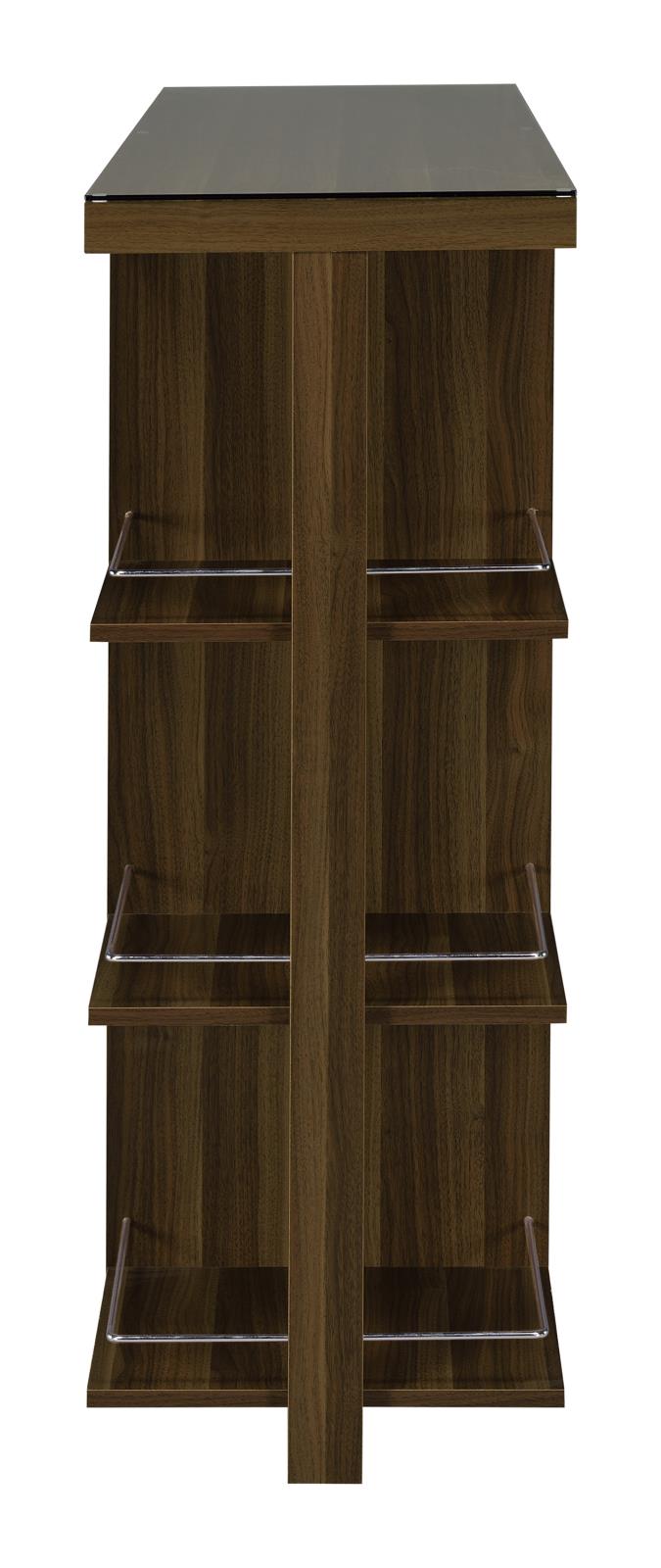 Evelio Bar Unit with Wine Bottle Storage
