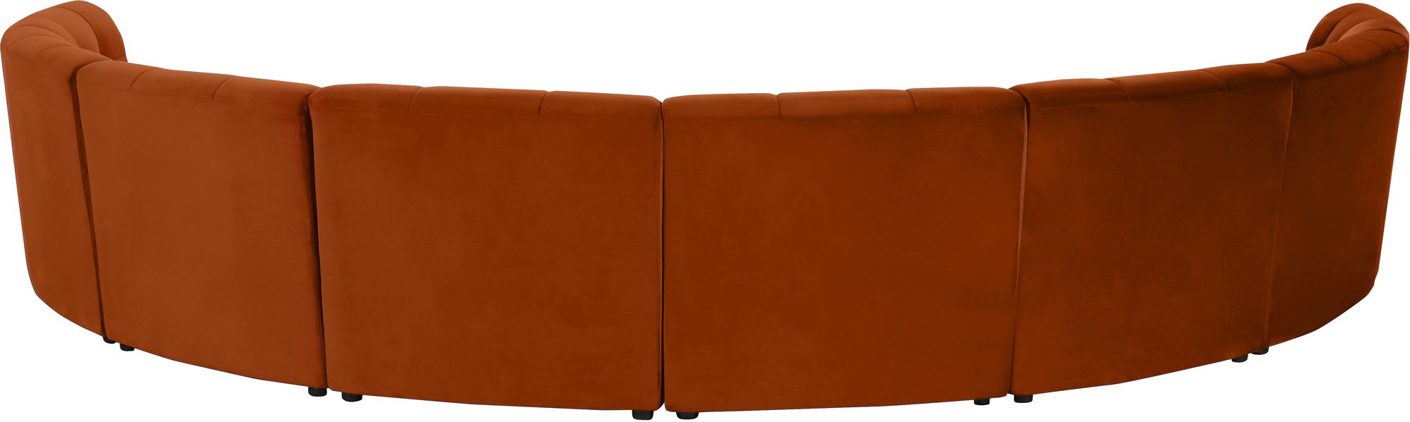 Limitless 173" 8-Piece Modular Velvet Sectional