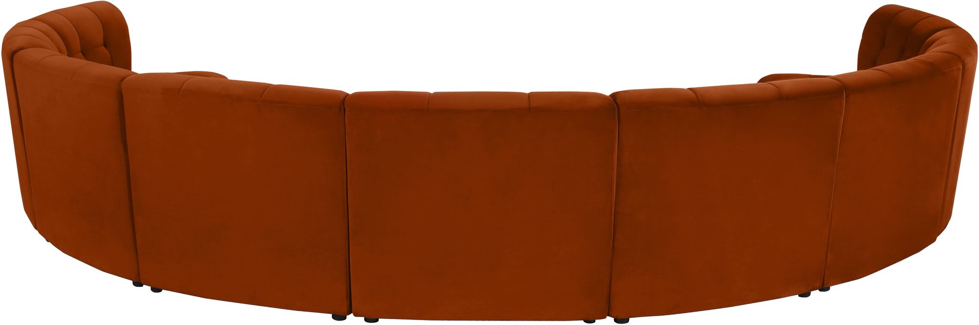 Limitless 173" 9-Piece Modular Velvet Sectional