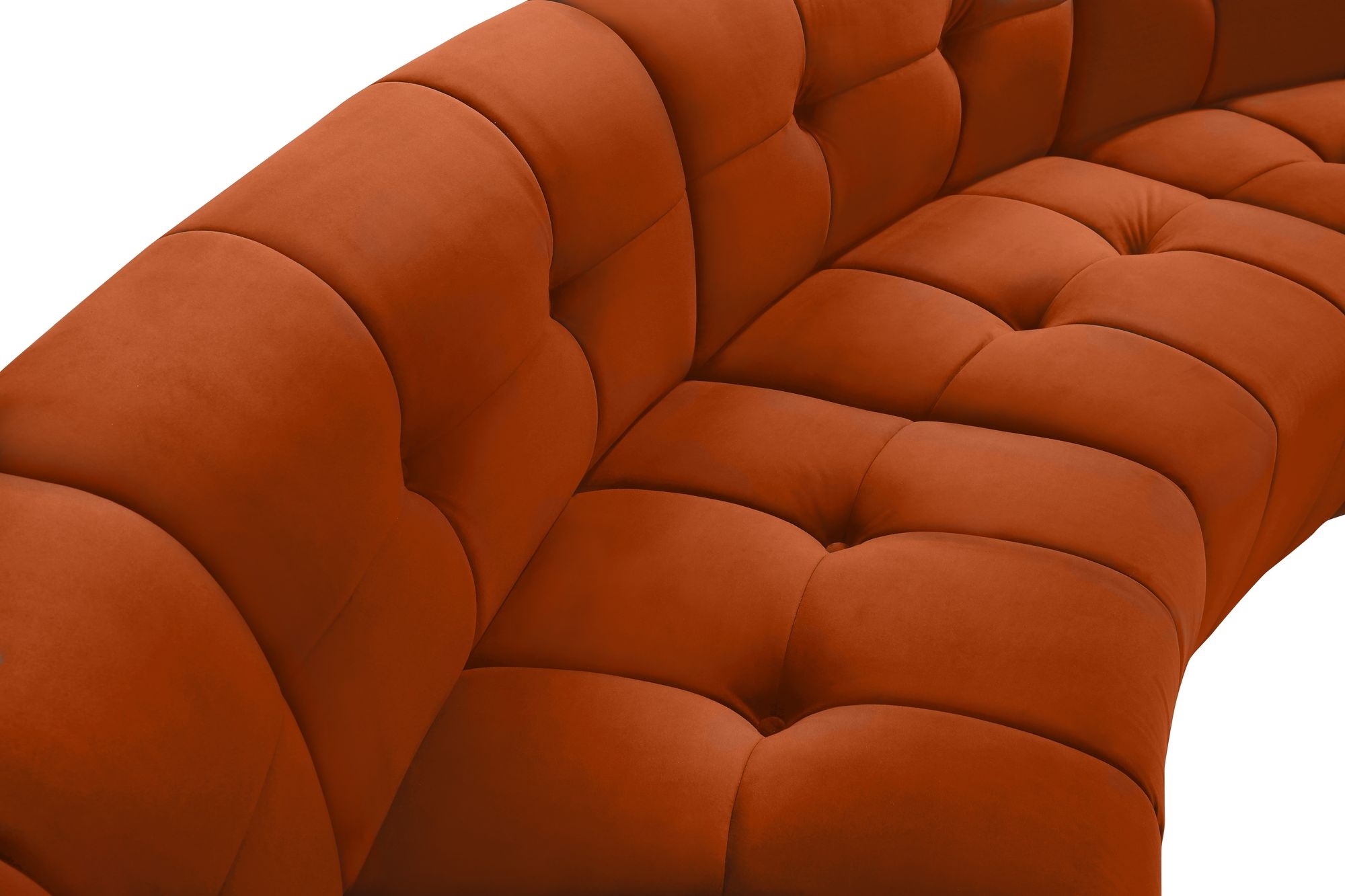 Limitless 173" 9-Piece Modular Velvet Sectional