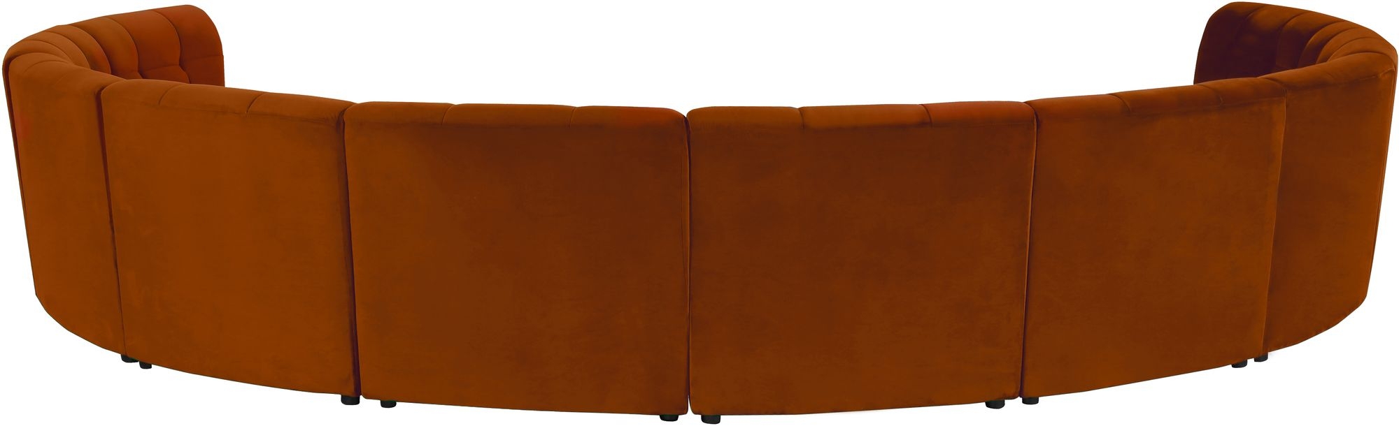 Limitless 173" 10-Piece Modular Velvet Sectional