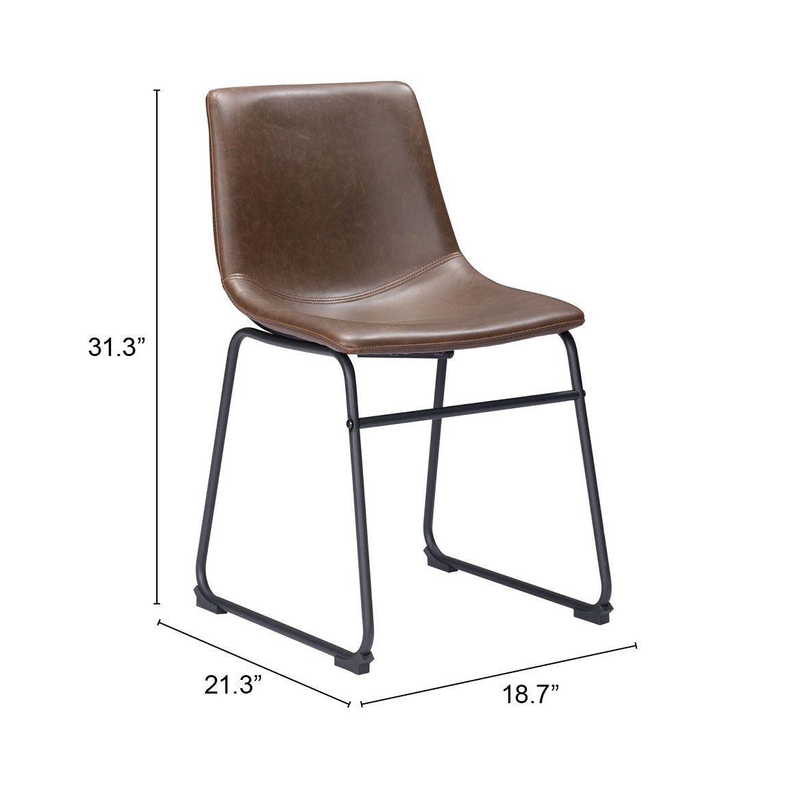 Smart Leatherette Dining Chair