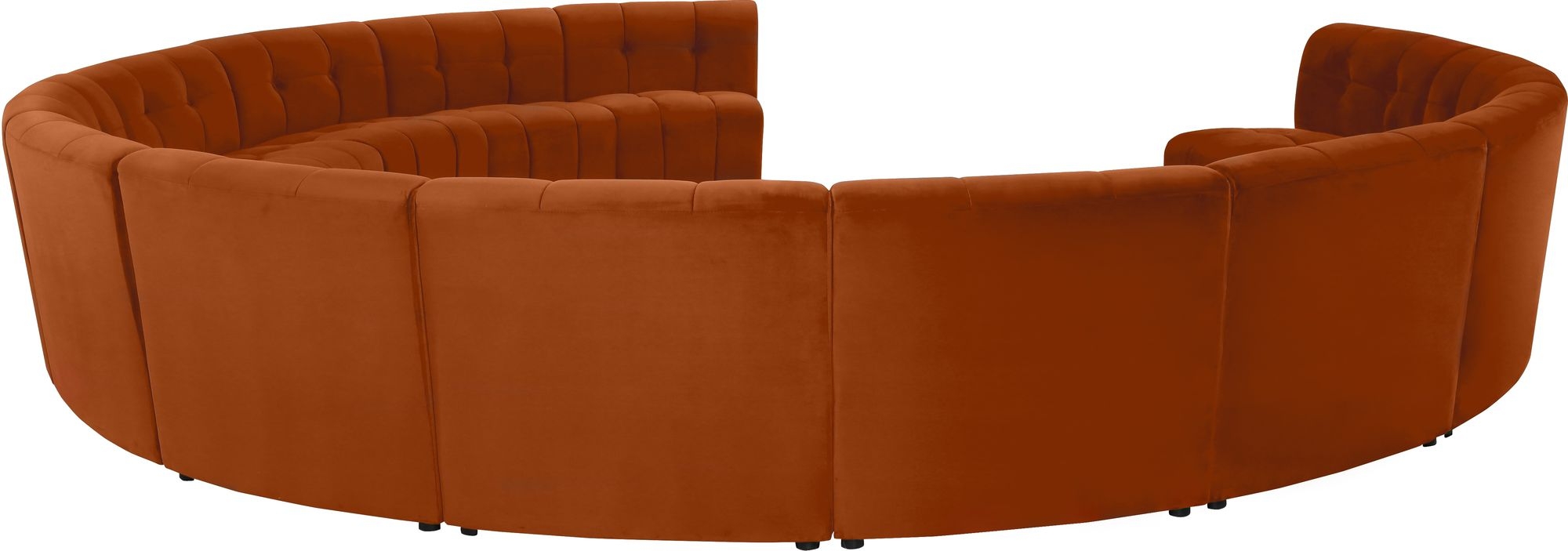 Limitless 173" 13-Piece Modular Velvet Sectional