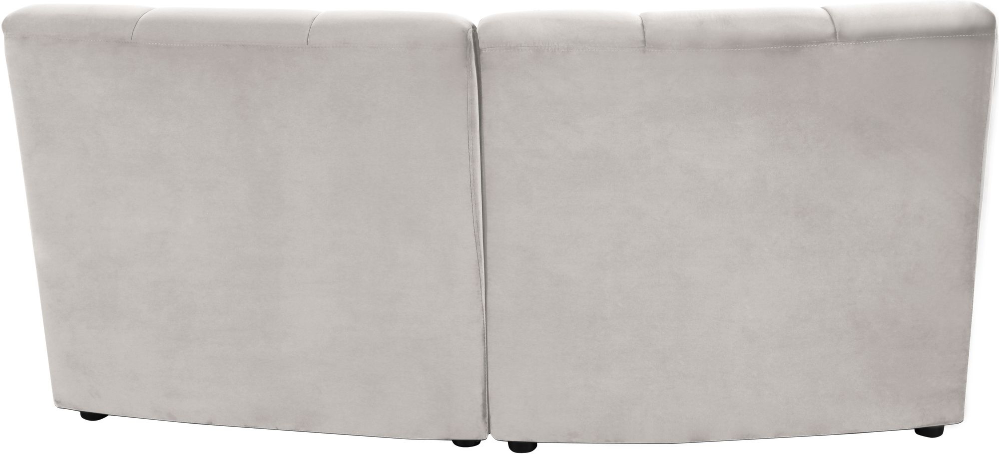 Limitless Modular Velvet Loveseat
