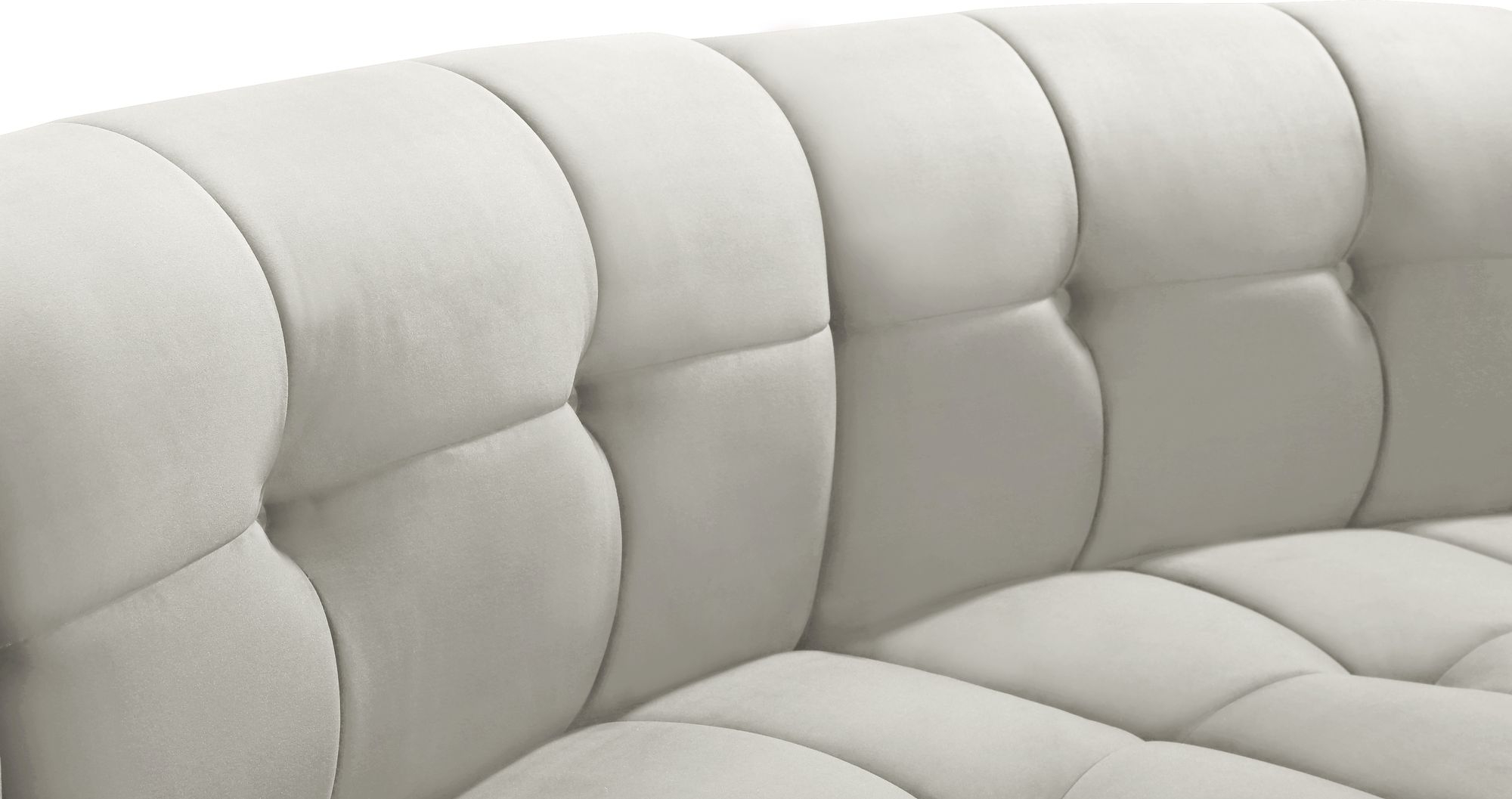 Limitless Modular Velvet Loveseat