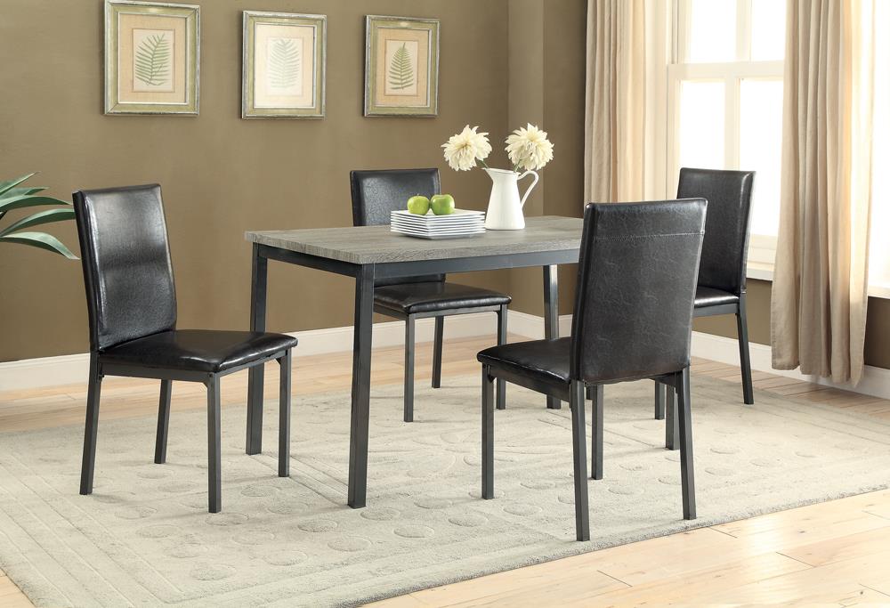 Garza Leatherette Dining Chair