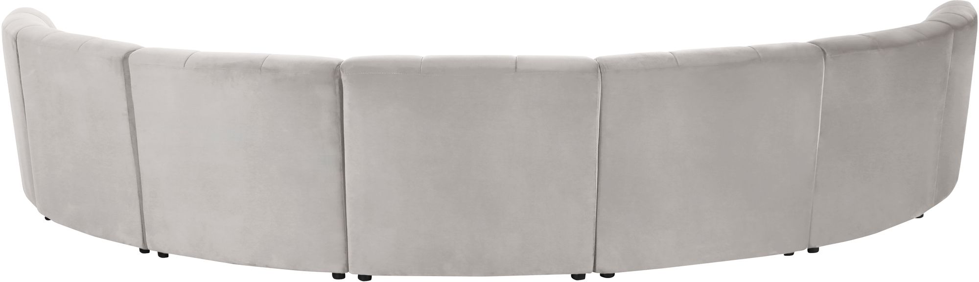 Limitless 170" 7-Piece Modular Velvet Sectional