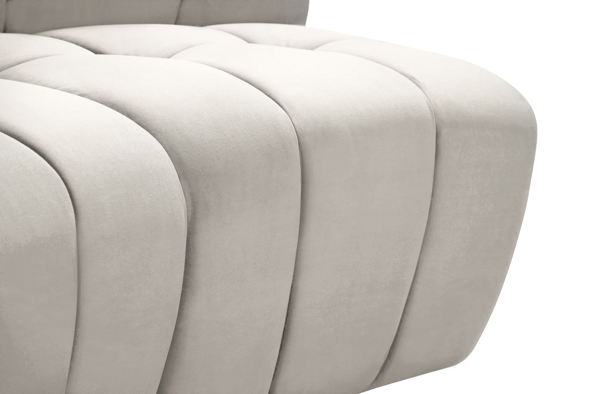 Limitless 173" 12-Piece Modular Velvet Sectional