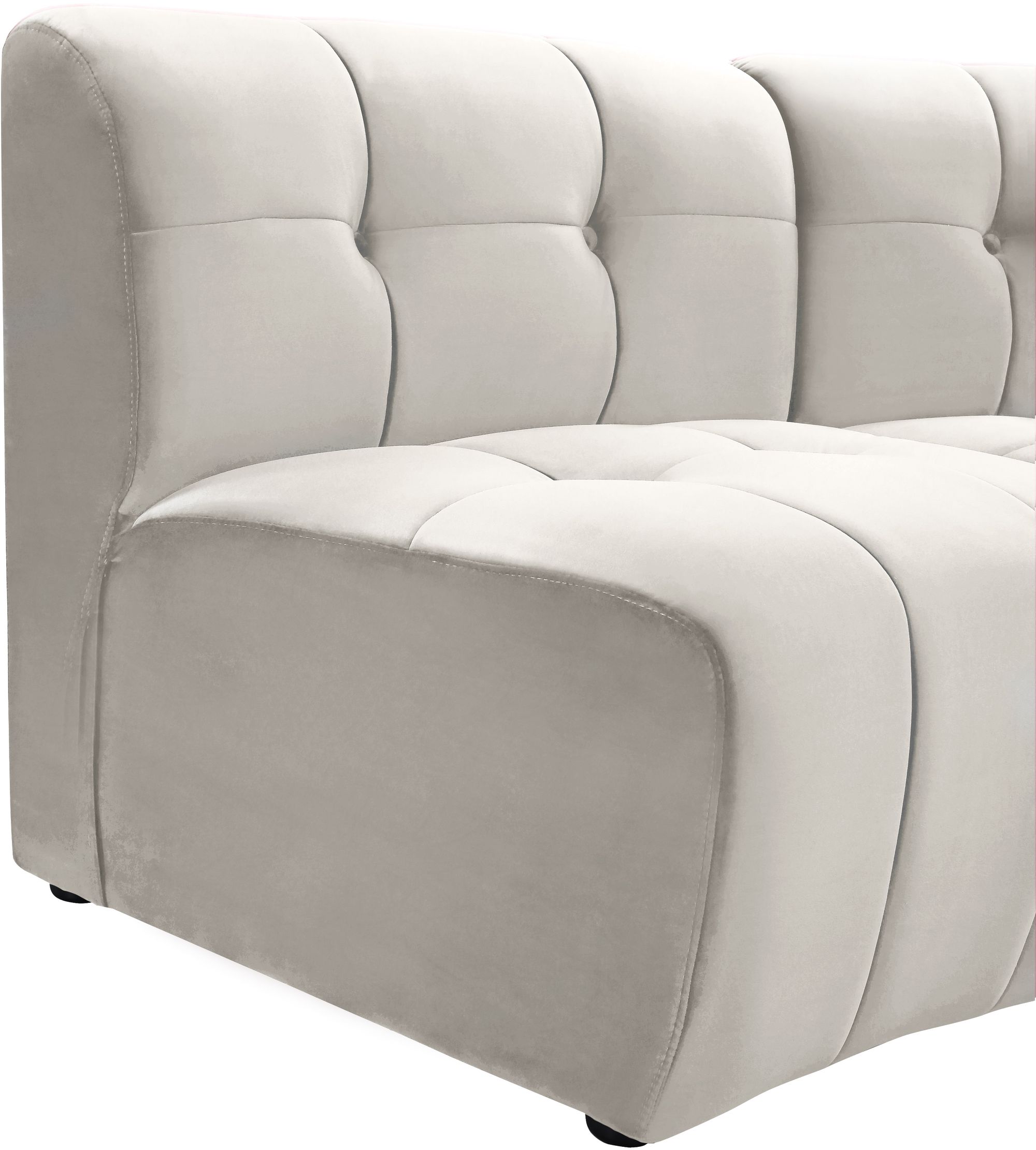 Limitless 173" 12-Piece Modular Velvet Sectional