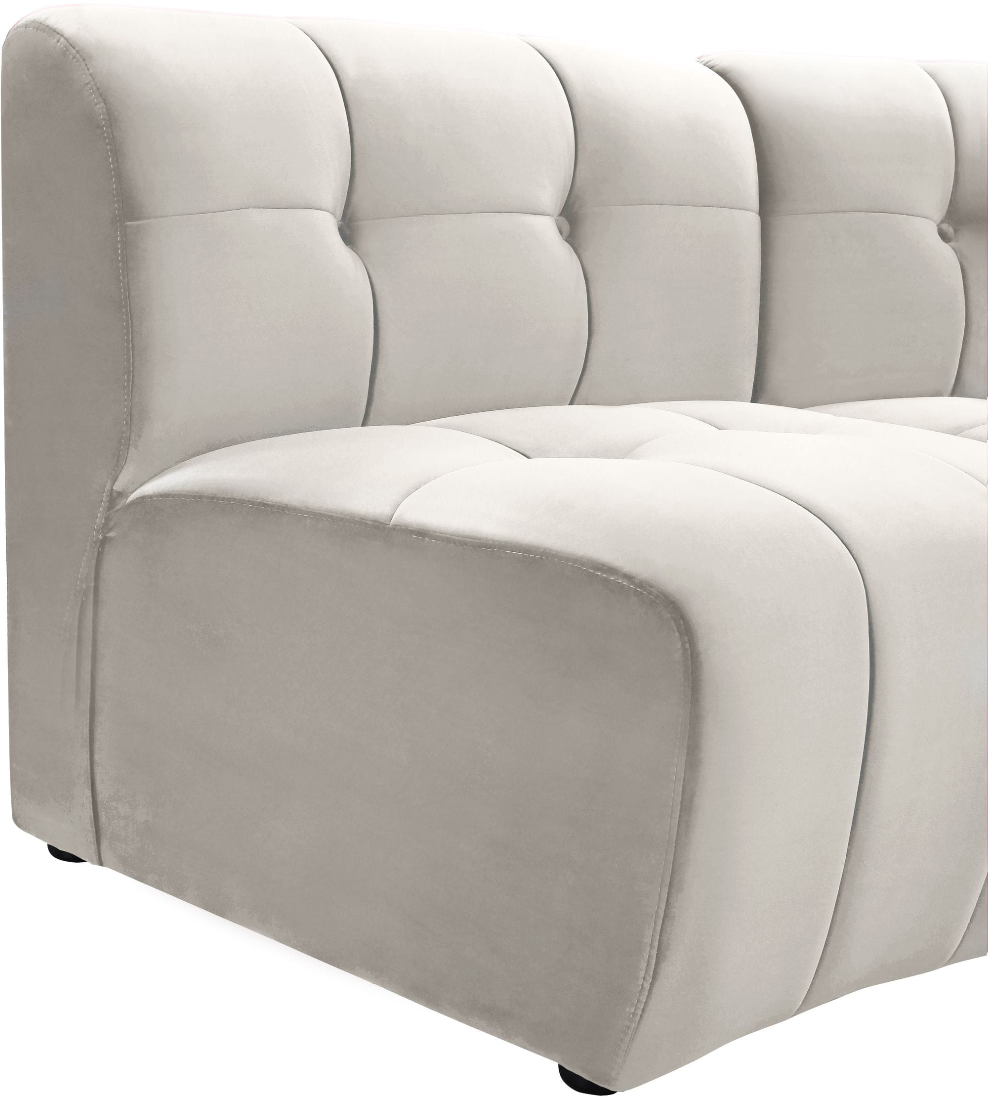 Limitless 173" 14-Piece Modular Velvet Sectional
