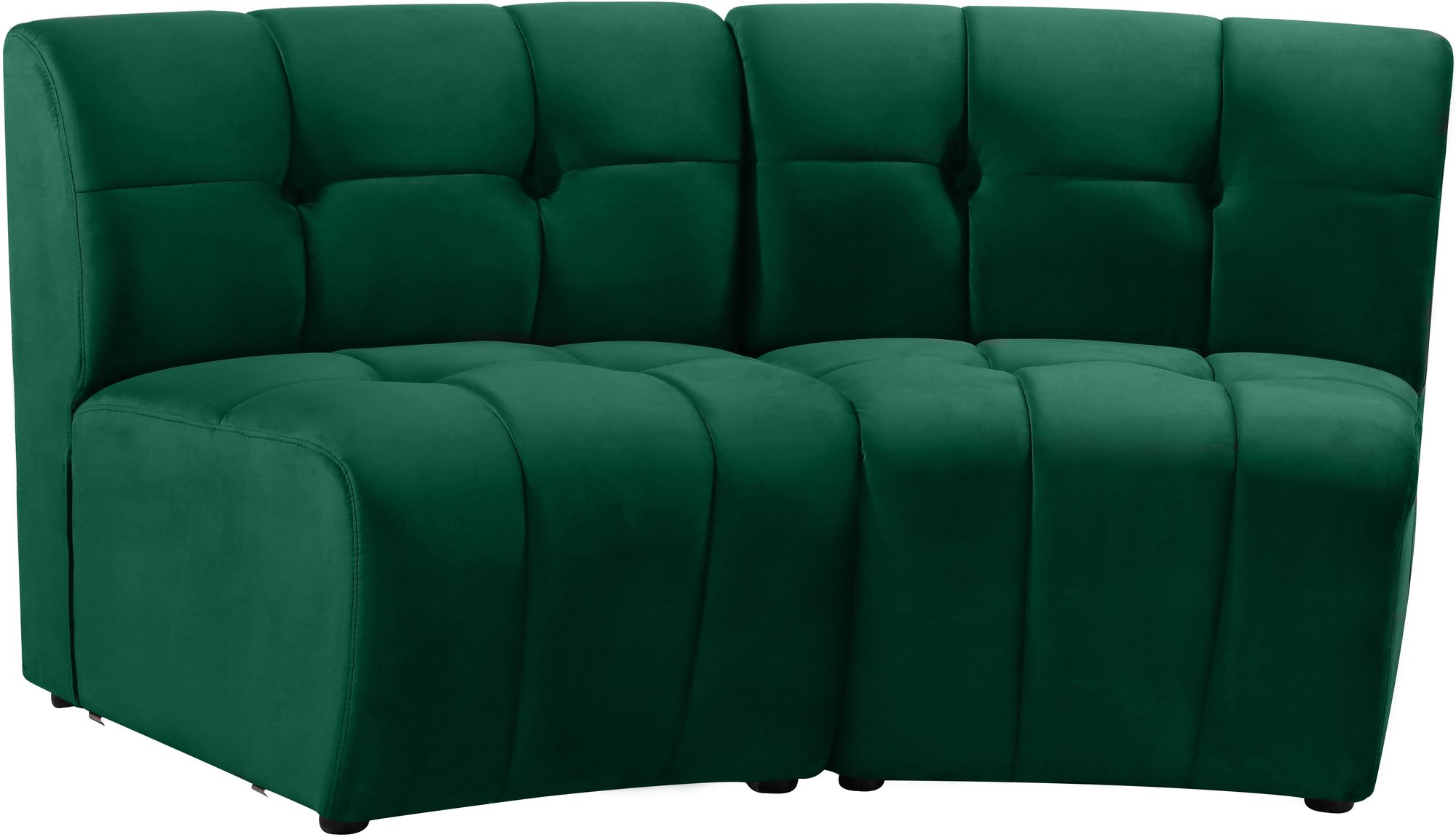 Limitless Modular Velvet Loveseat