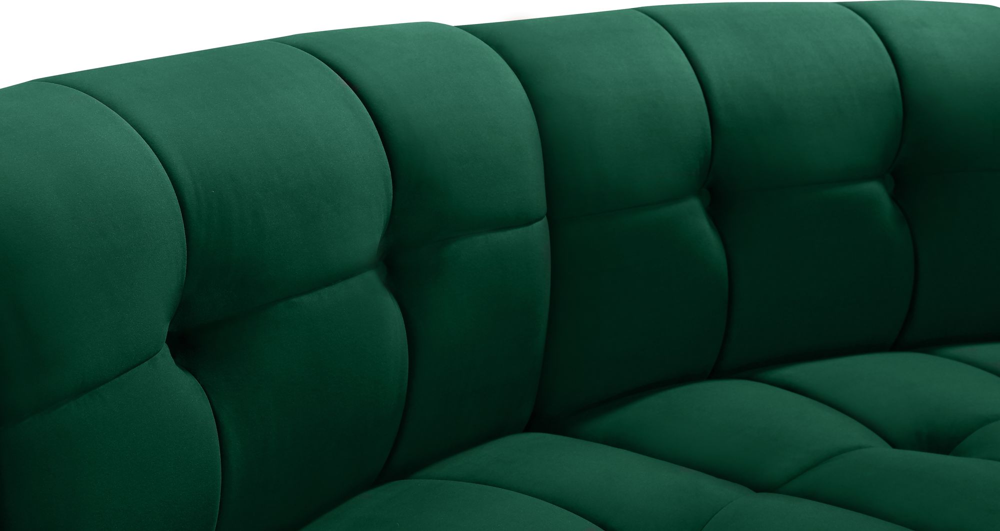 Limitless Modular Velvet Loveseat