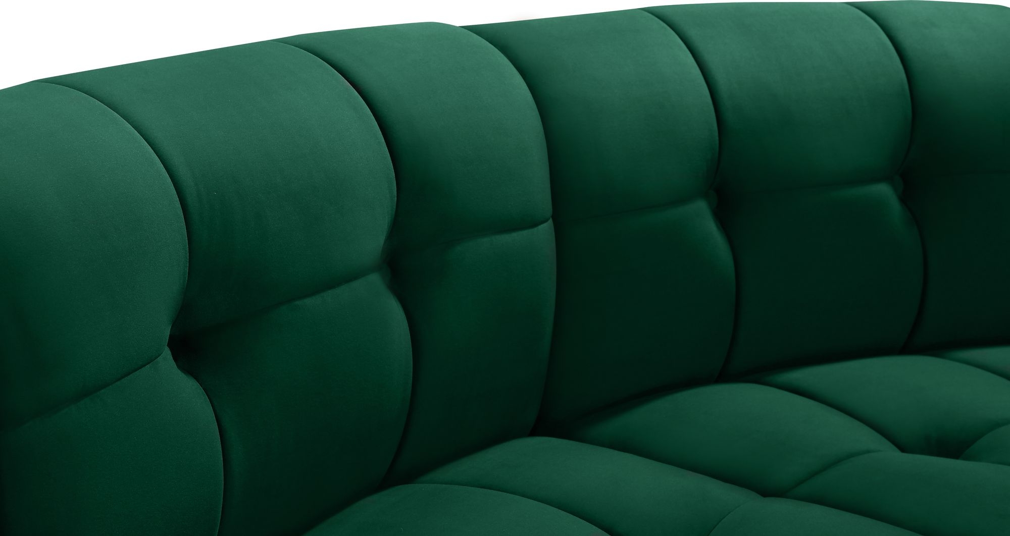 Limitless Modular Velvet Loveseat