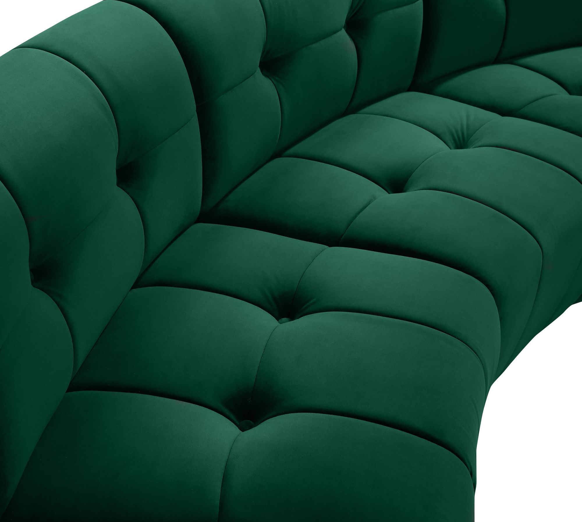 Limitless Modular Velvet Loveseat