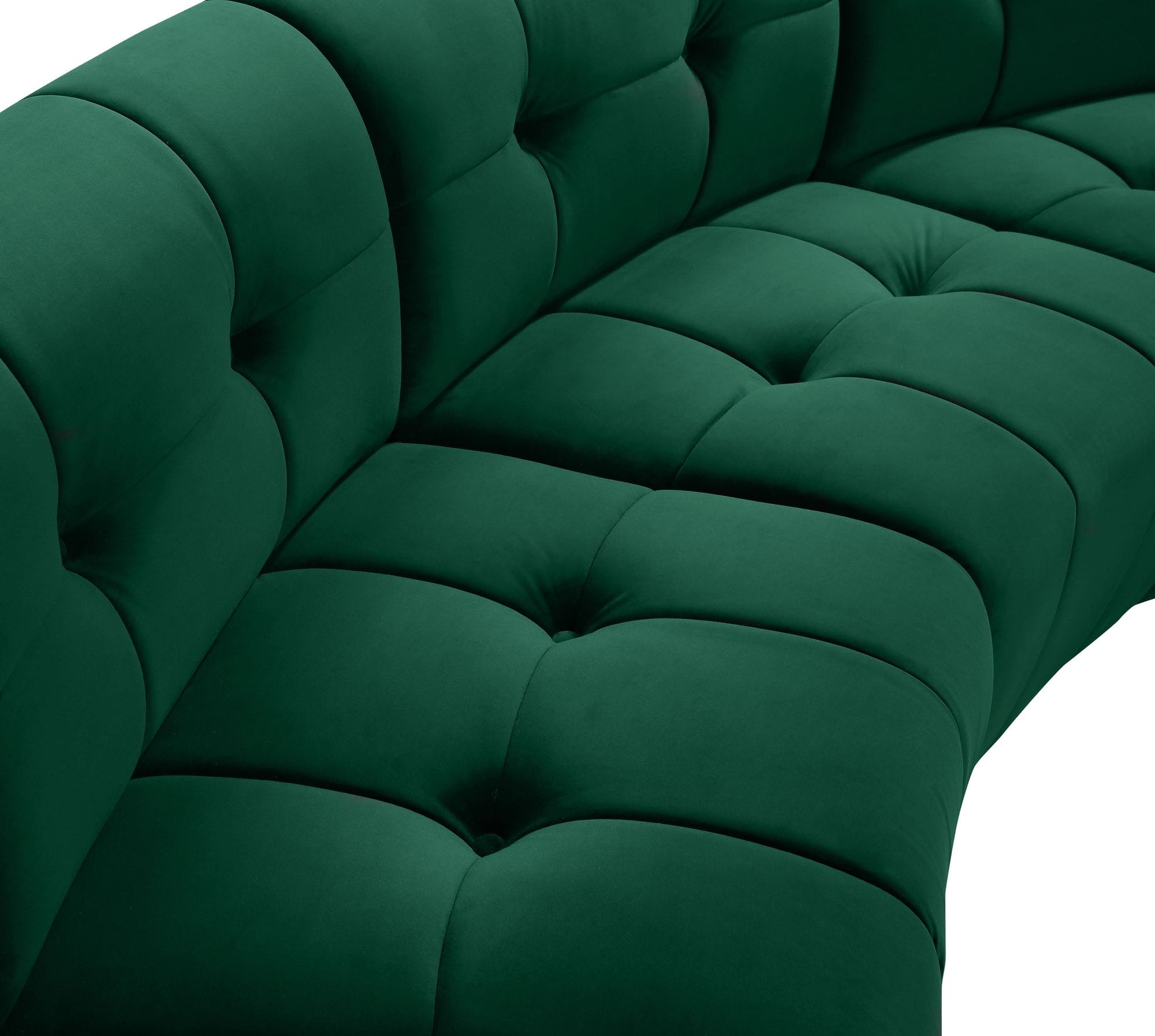 Limitless Modular Velvet Loveseat
