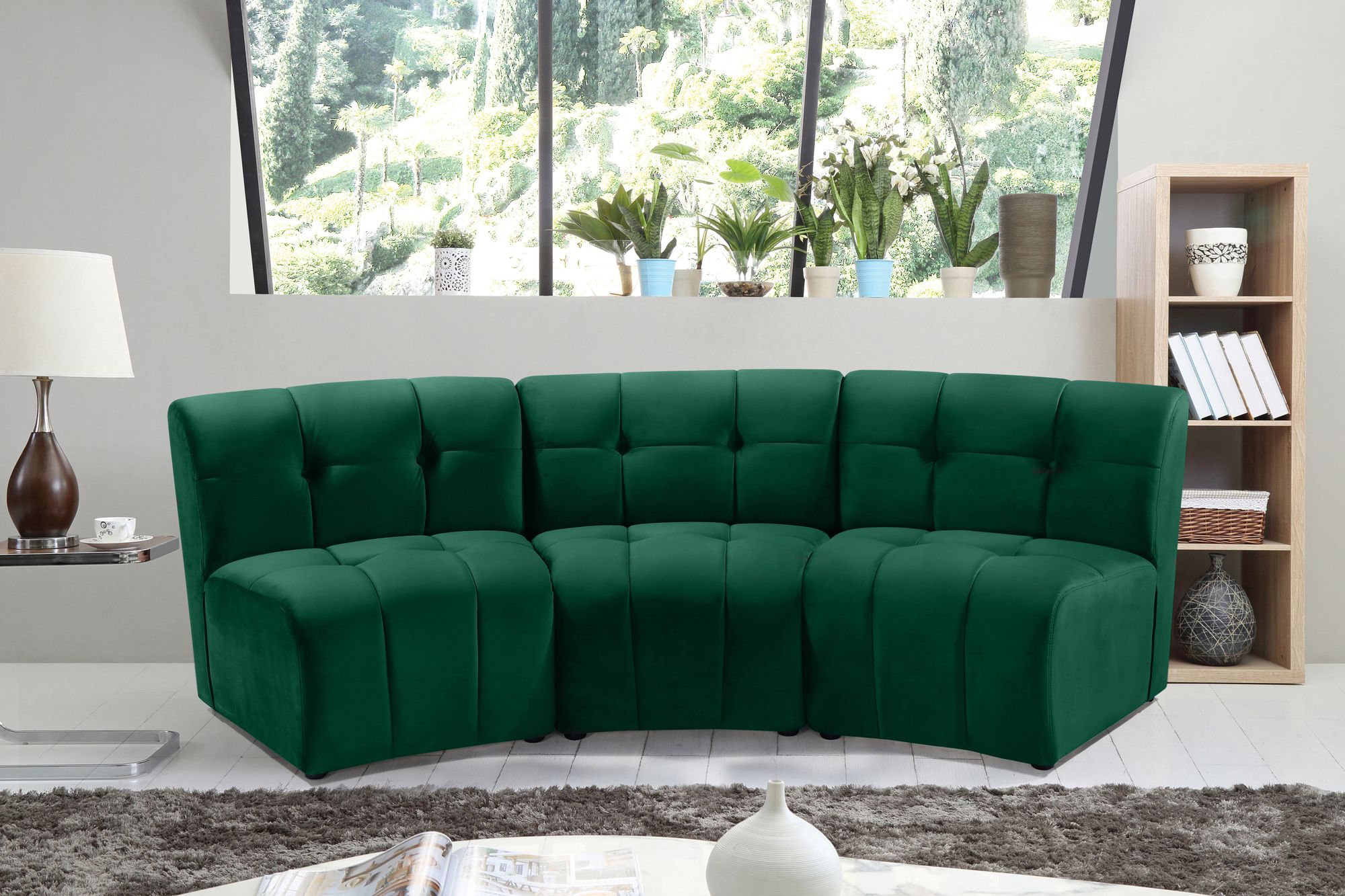 Limitless Modular Velvet Sofa