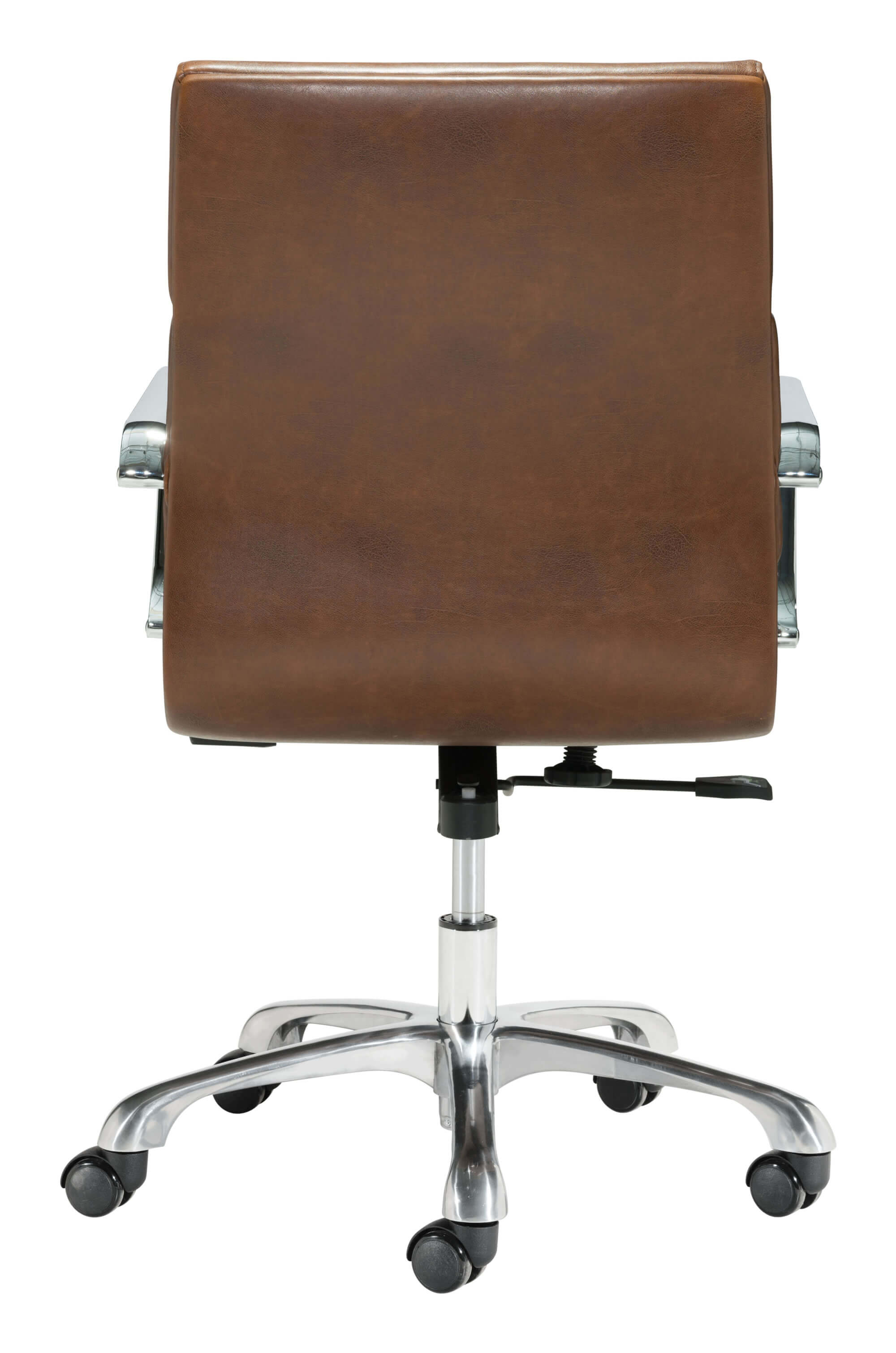 Ithaca Leatherette Adjustable Height Swivel Office Chair